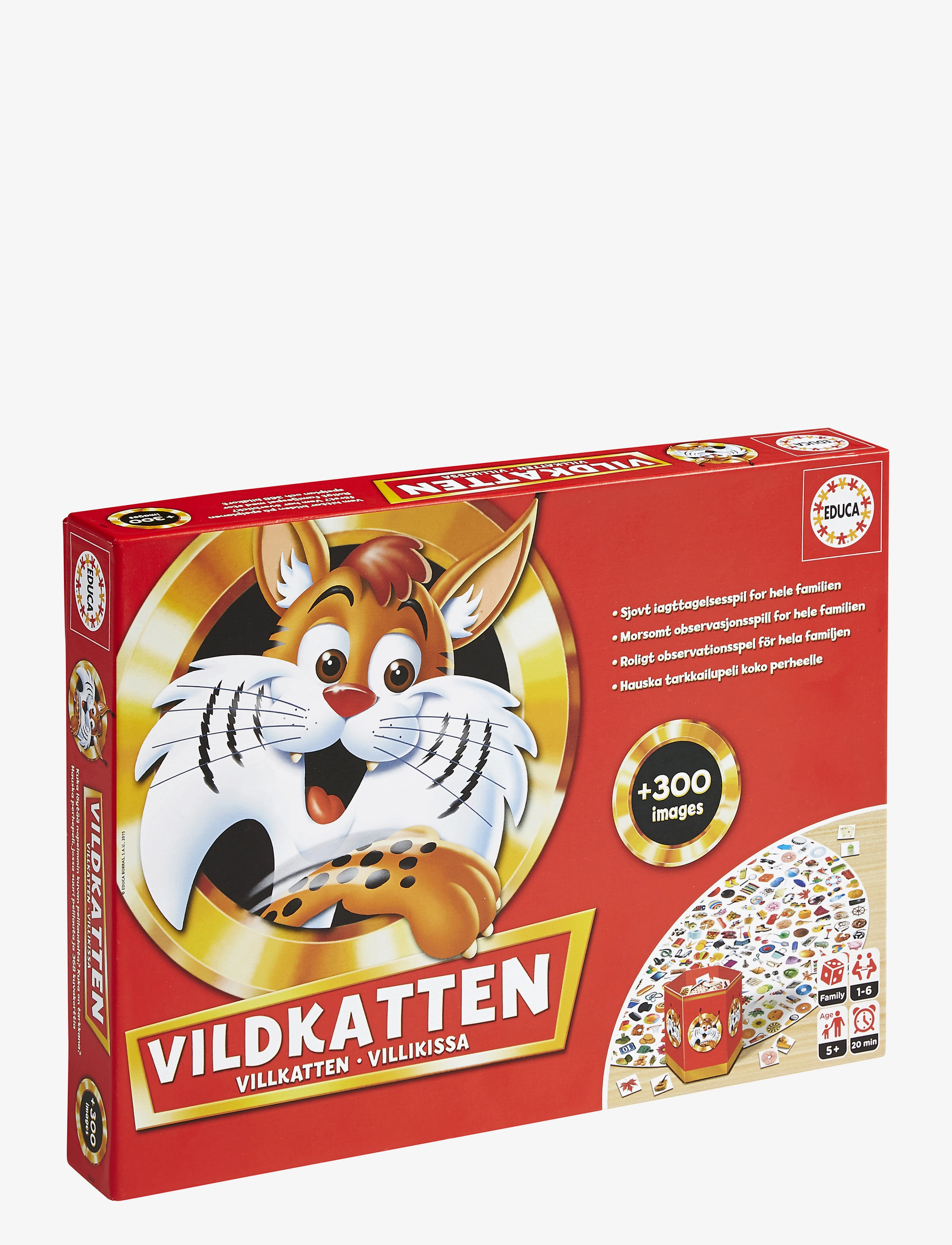 Vildkatten Vildkatten Classic 300, One Size, Multi/patterned, Spil > Brætspil, Børn