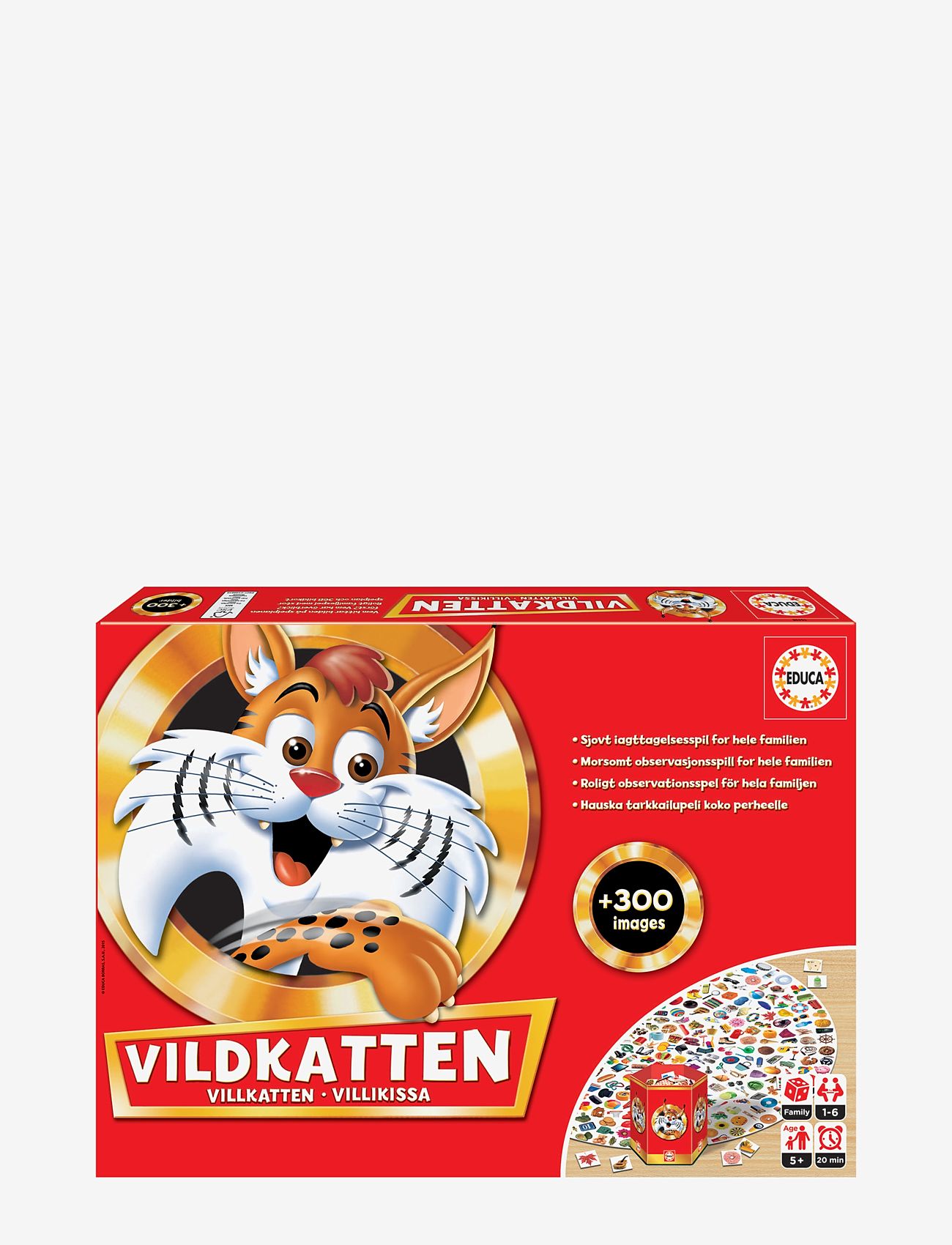 Vildkatten - Vildkatten Classic 300 - brætspil - multi - 2