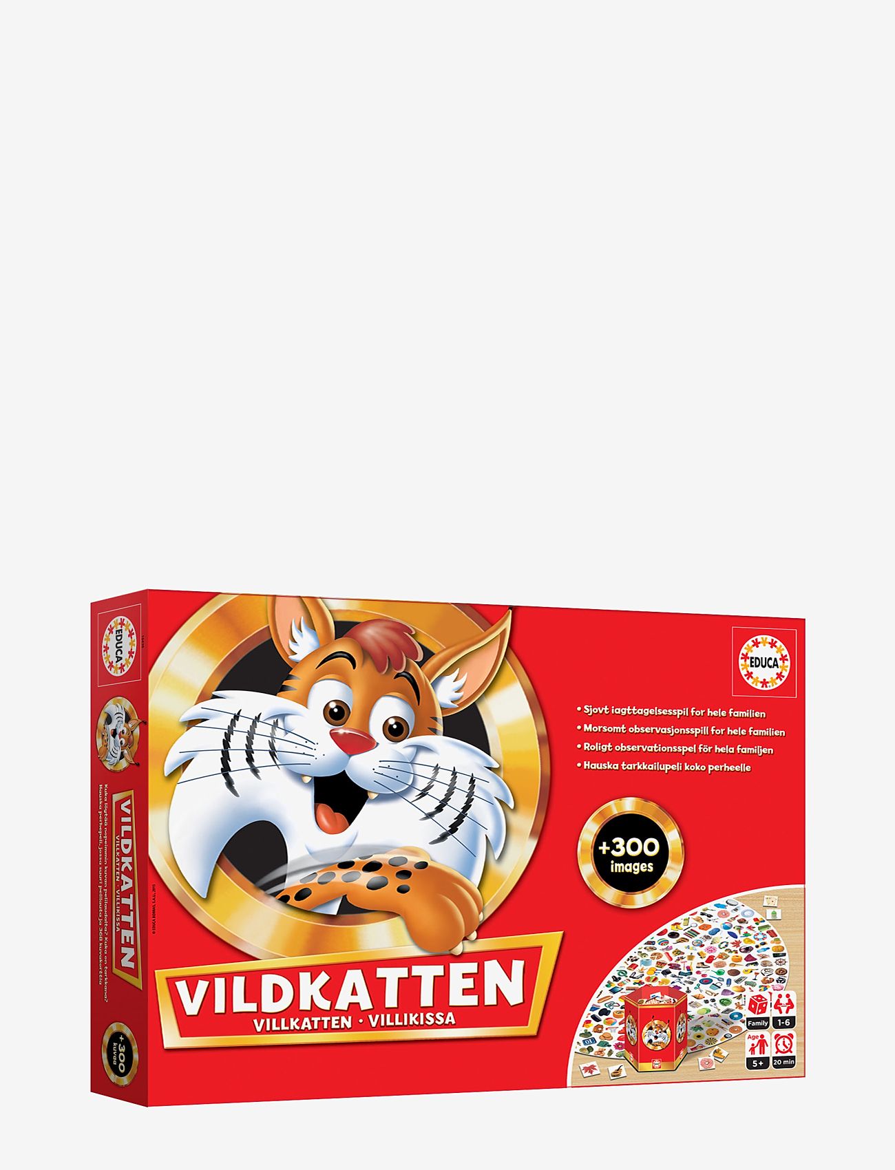 Vildkatten - Vildkatten Classic 300 - brætspil - multi - 3