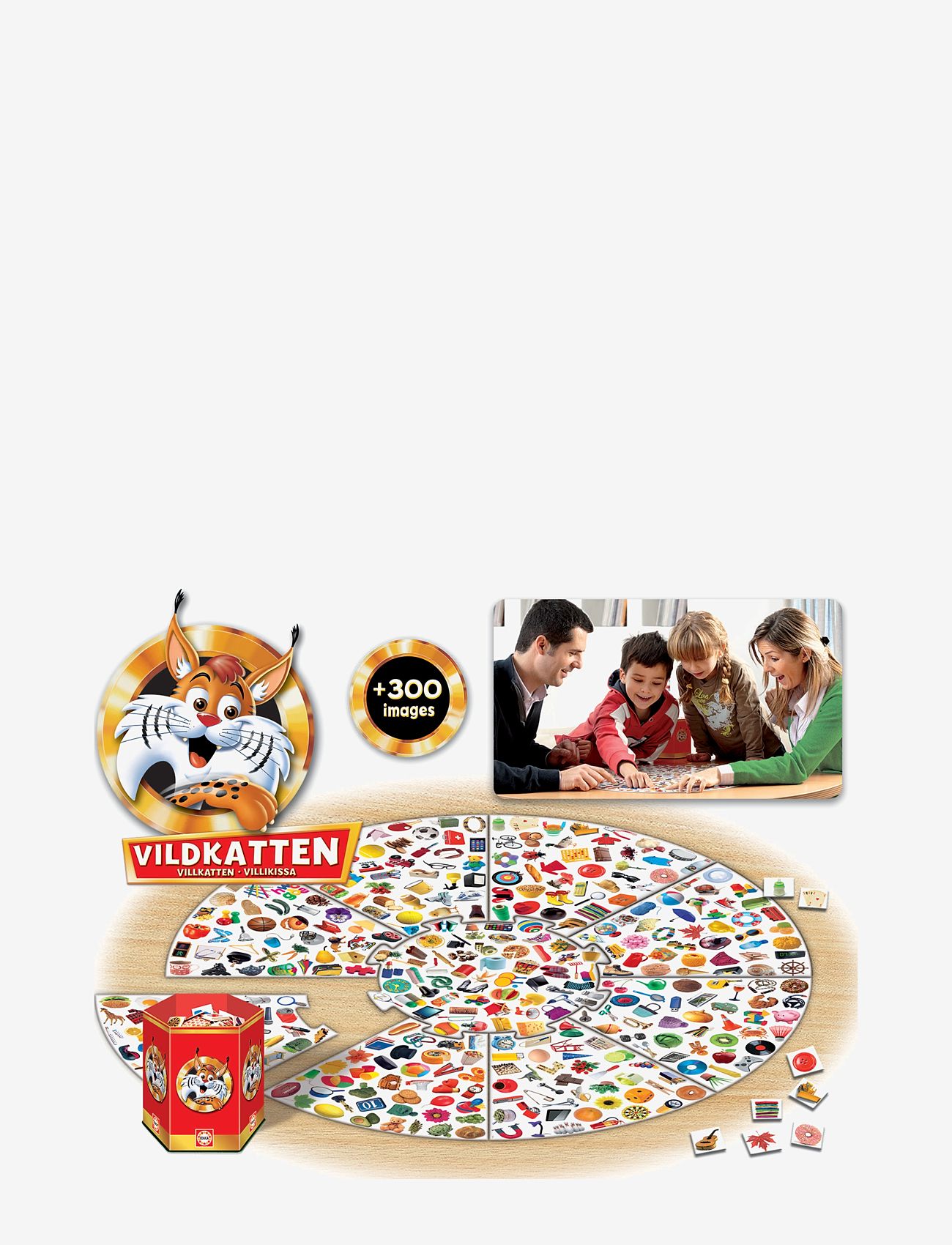 Vildkatten - Vildkatten Classic 300 - brætspil - multi - 4