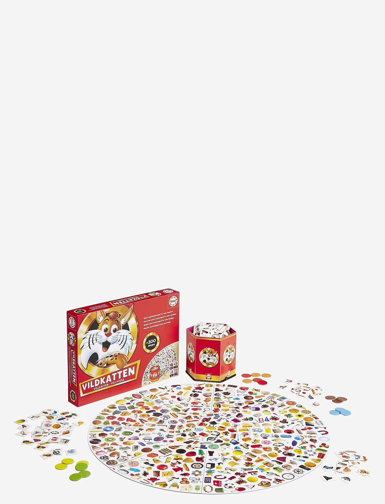 Vildkatten - Vildkatten Classic 300 - brætspil - multi - 5