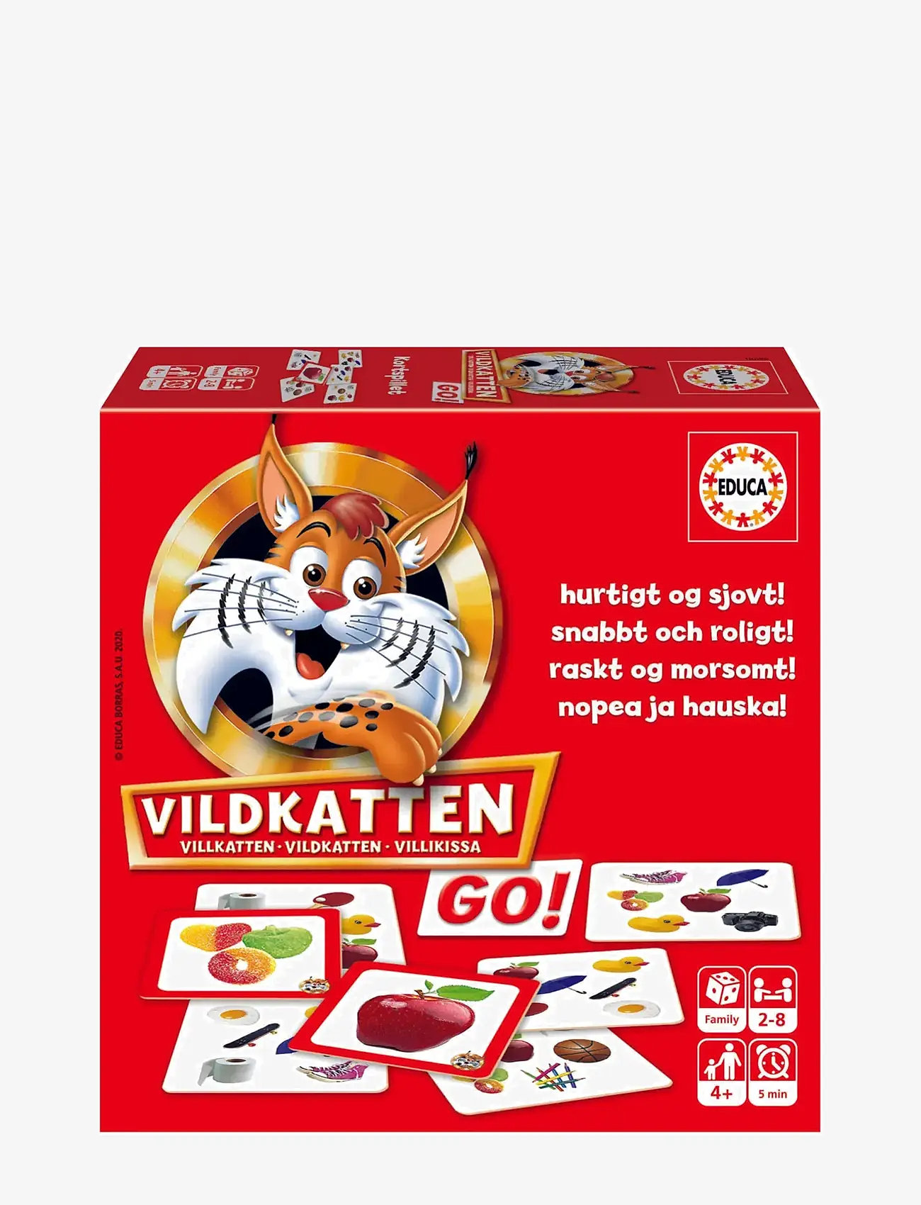 Vildkatten - Vildkatten GO - brætspil - multi - 0