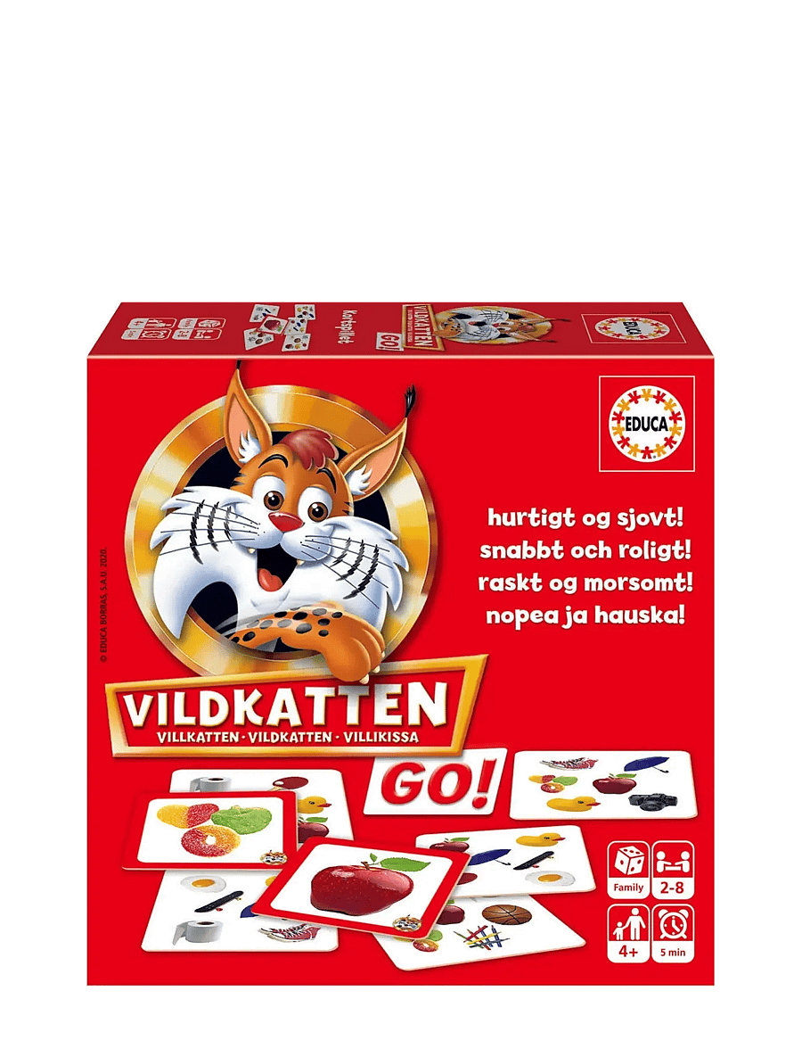 Vildkatten - Vildkatten GO - brætspil - multi - 0