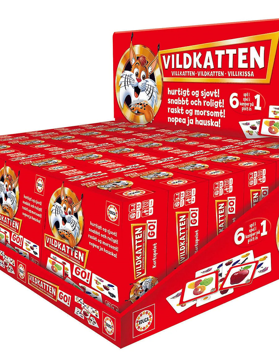 Vildkatten - Vildkatten GO - brætspil - multi - 1