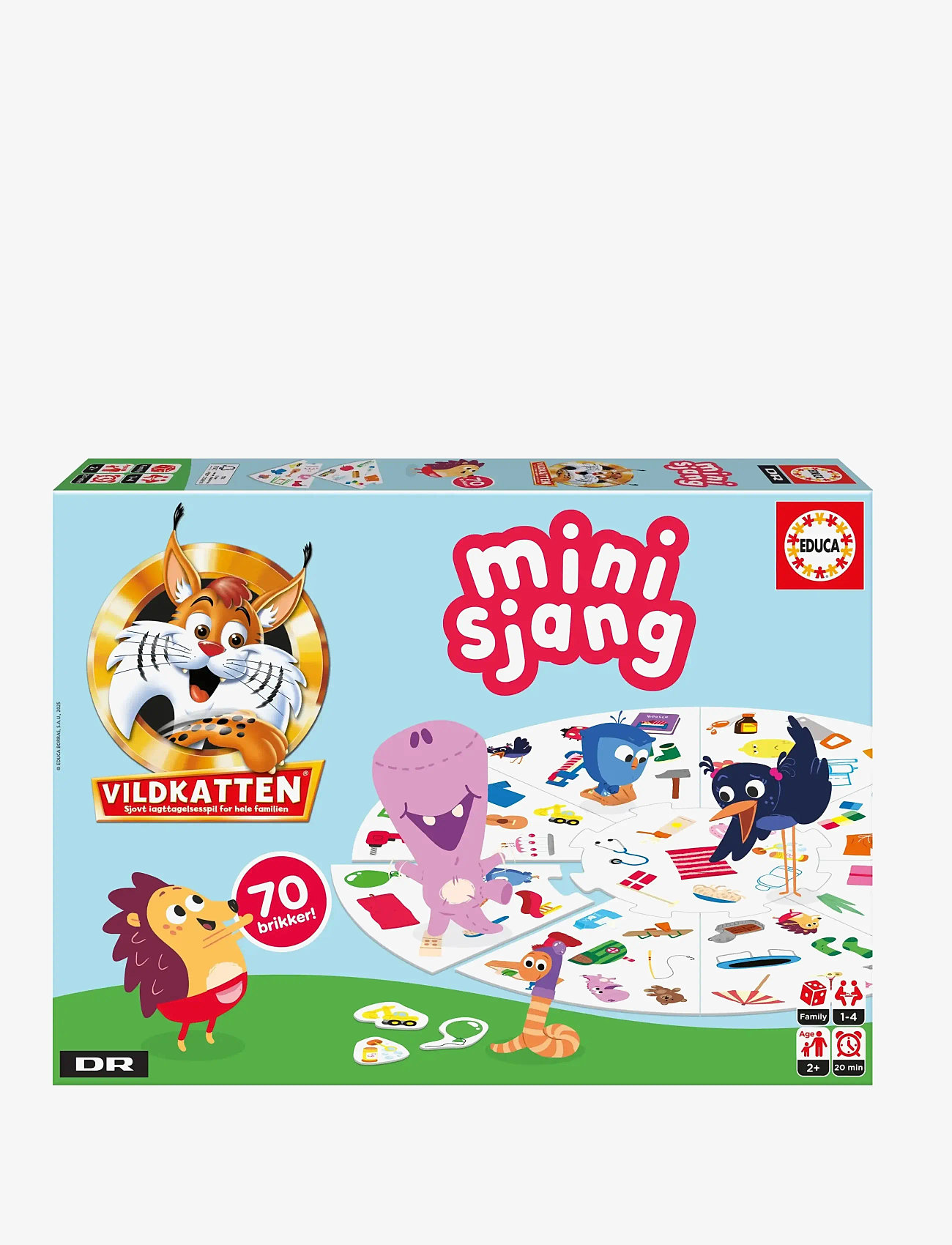 Vildkatten - Vildkatten Minisjang Børste - brætspil - muti - 0