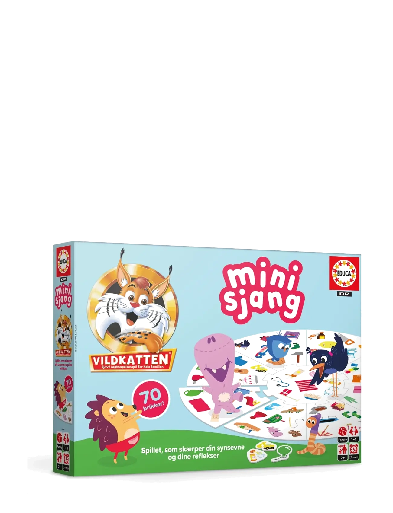 Vildkatten - Vildkatten Minisjang Børste - brætspil - muti - 1