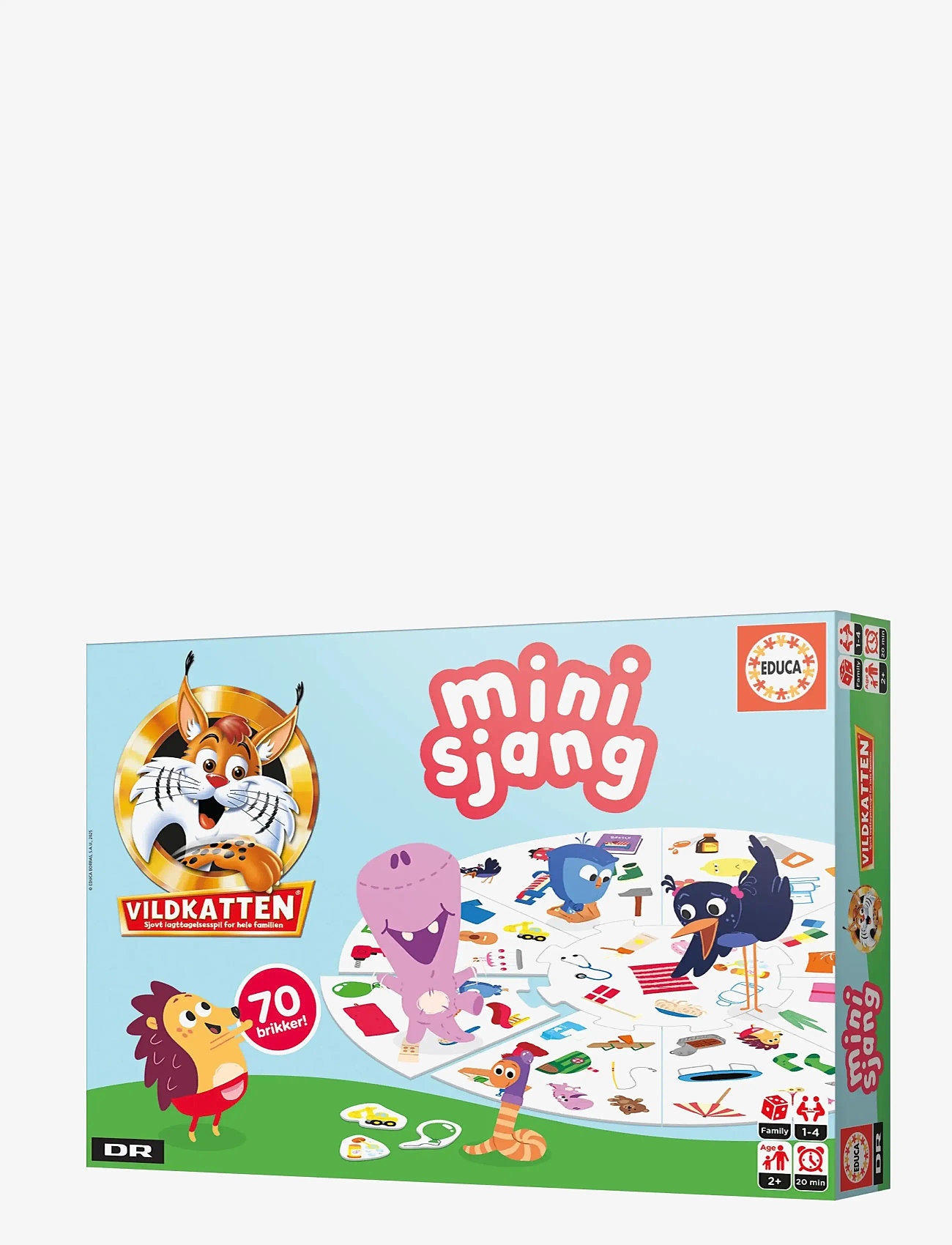 Vildkatten - Vildkatten Minisjang Børste - brætspil - muti - 2