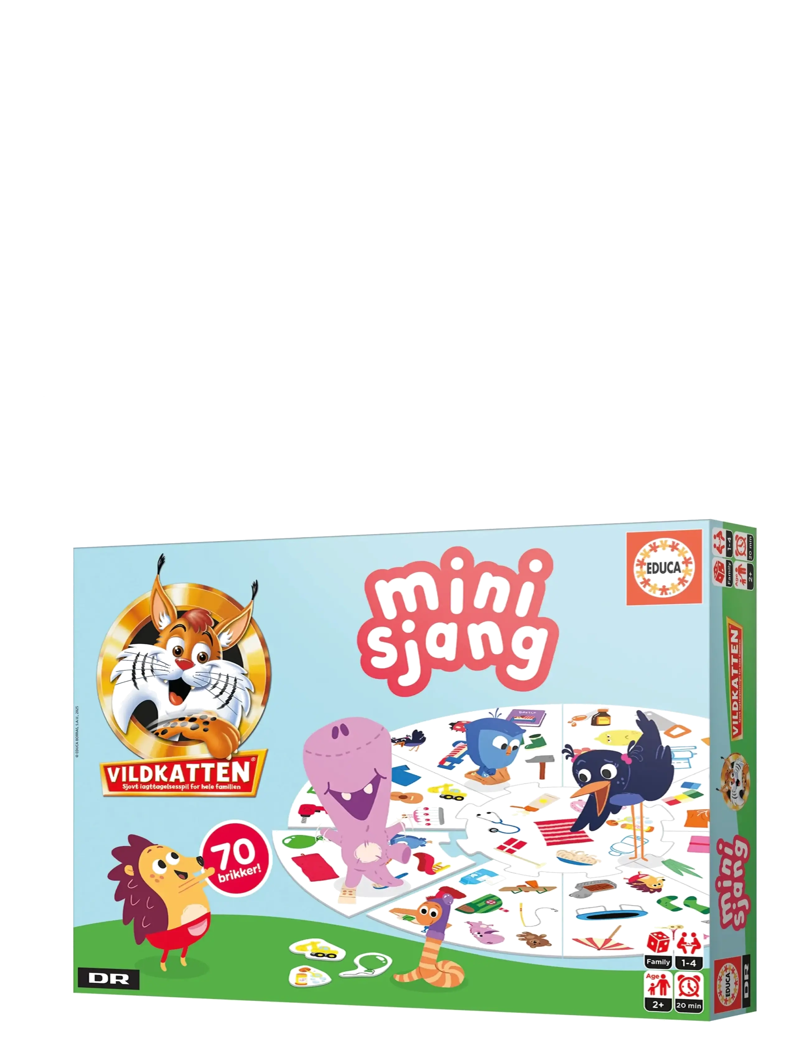 Vildkatten - Vildkatten Minisjang Børste - brætspil - muti - 2