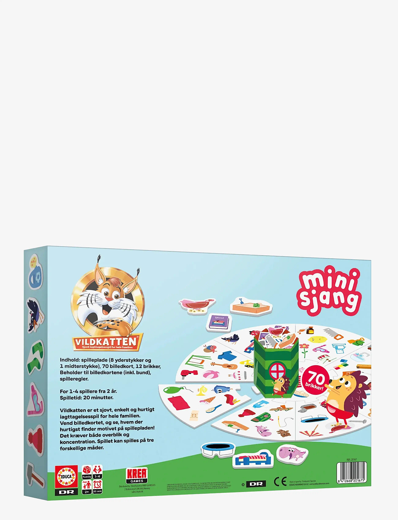 Vildkatten - Vildkatten Minisjang Børste - brætspil - muti - 4