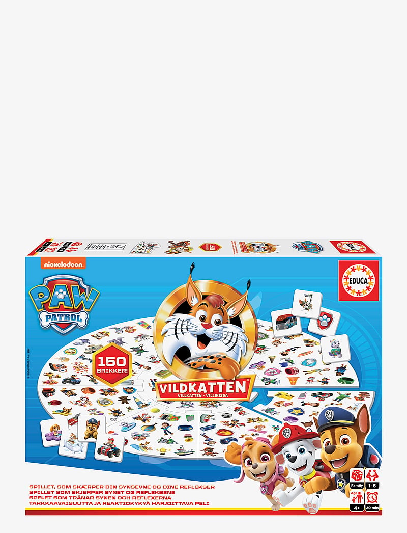 Vildkatten - Vildkatten Paw Patrol - kortaspil - multi - 0