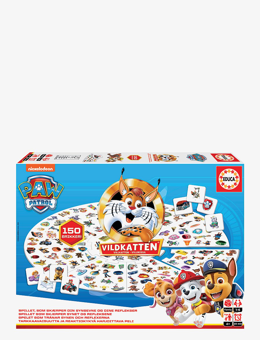 Vildkatten - Vildkatten Paw Patrol - card games - multi - 0