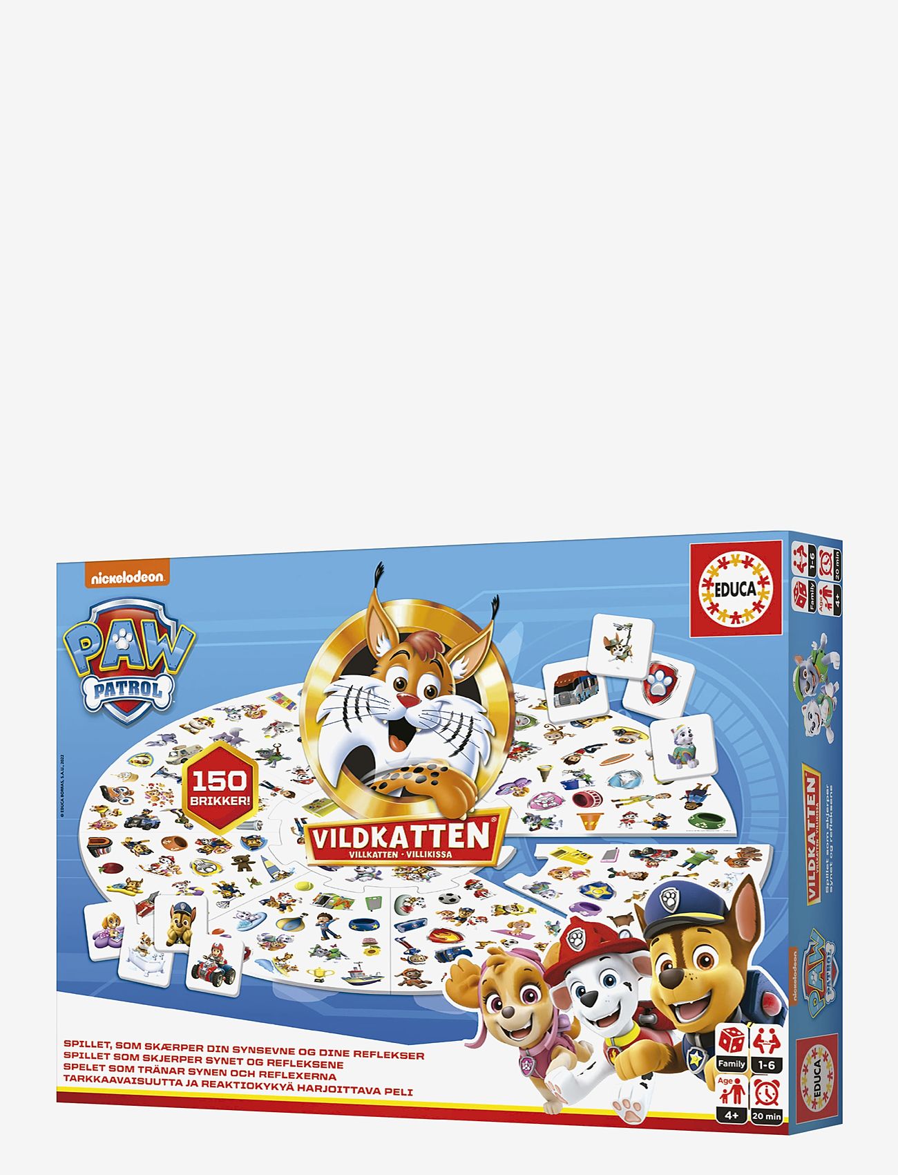 Vildkatten - Vildkatten Paw Patrol - kortspel - multi - 3