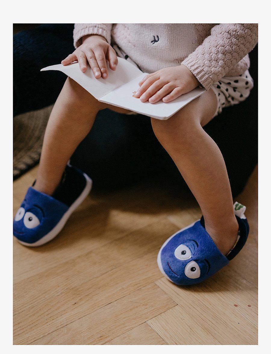 Vincent - Doddo Blue Slipper - hausschuhe - blue - 2