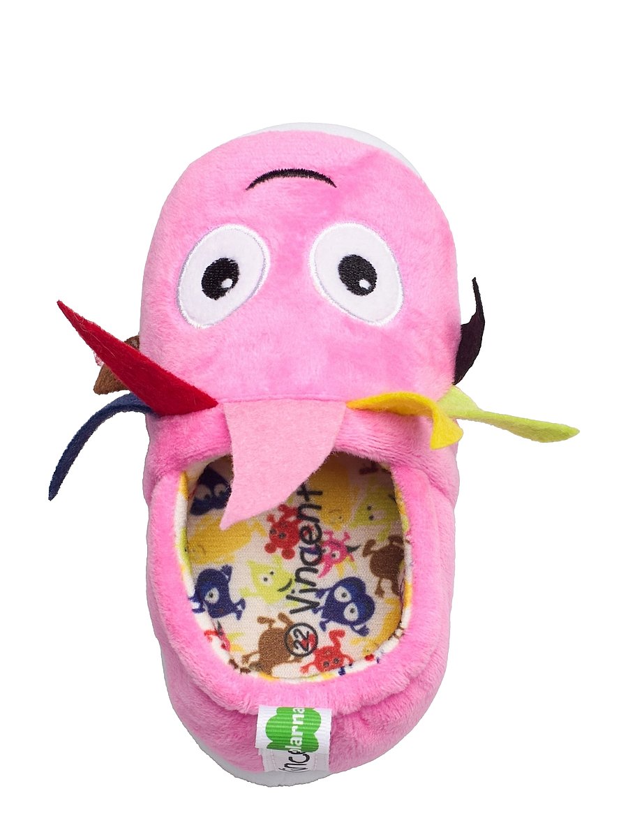 Vincent - Diddi Pink Slipper - hausschuhe - pink - 3
