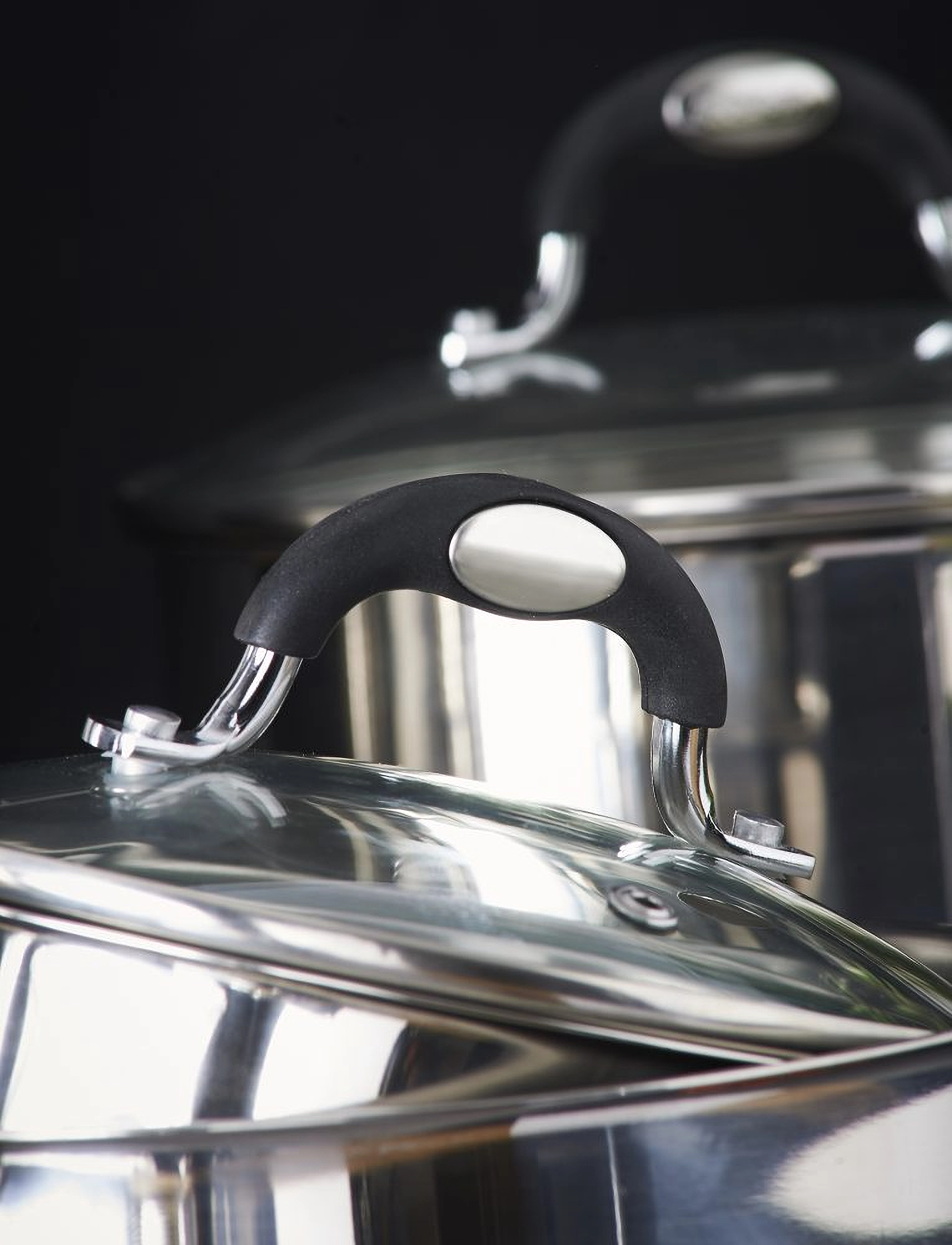 Viners - VIN EVERYDAY STOCK POT w, lid - silver - 3