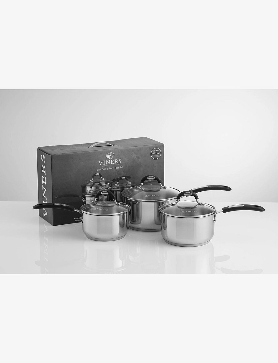 Viners - VIN EVERYDAY STOCK POT w, lid - silver - 1