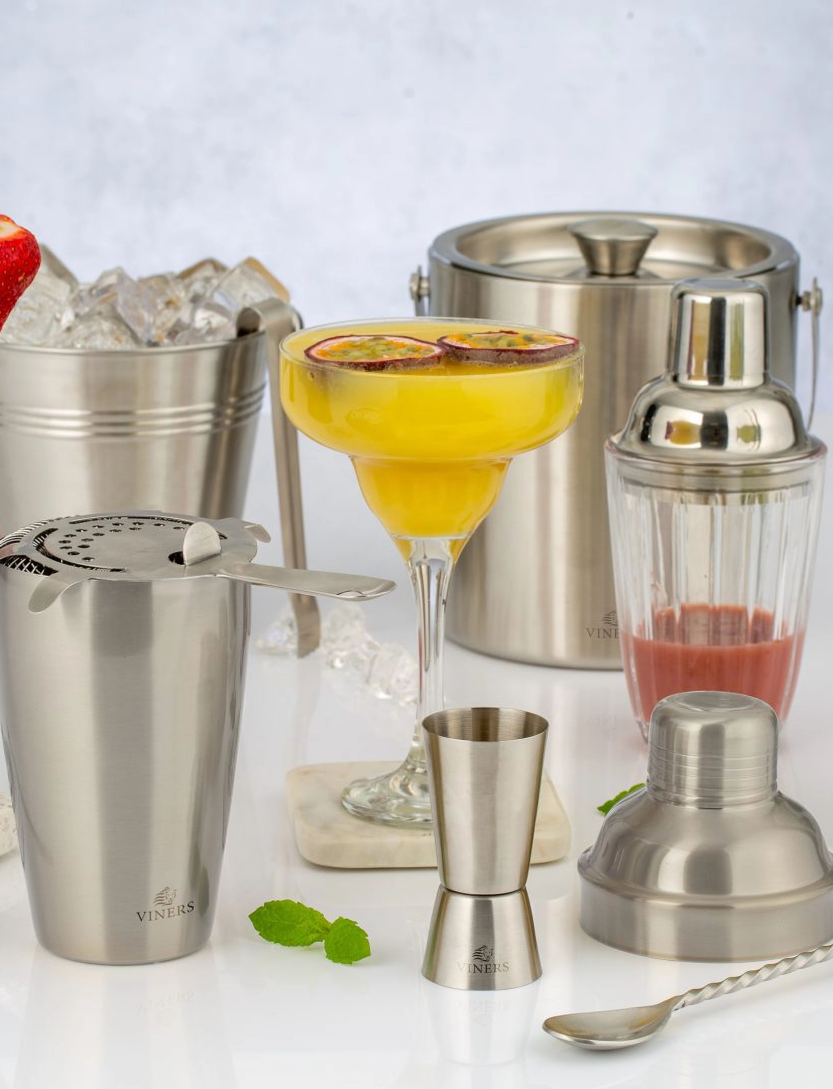 Viners Cocktail Shaker, 500 ml, Silver, Tilbehør Til Drinks Og Barer > Shakere Og Cocktailredskaber, Unisex