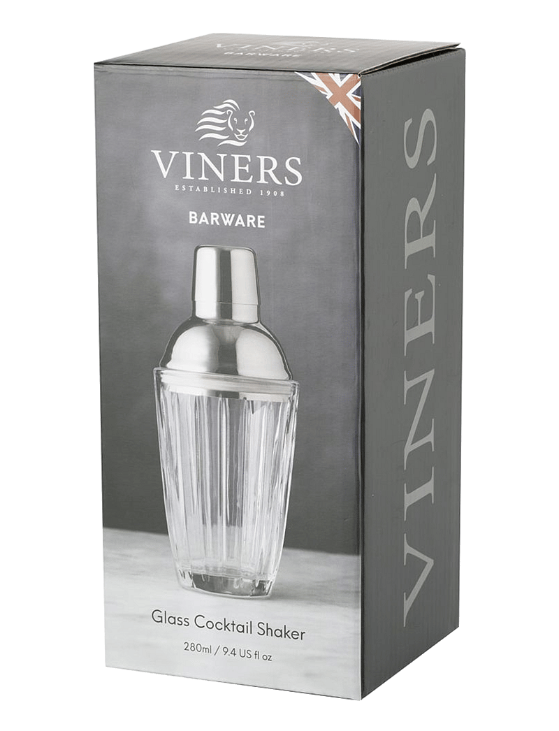 Viners - VIN BARWARE COCKTAIL SHAKER - madalaimad hinnad - silver, glass - 1