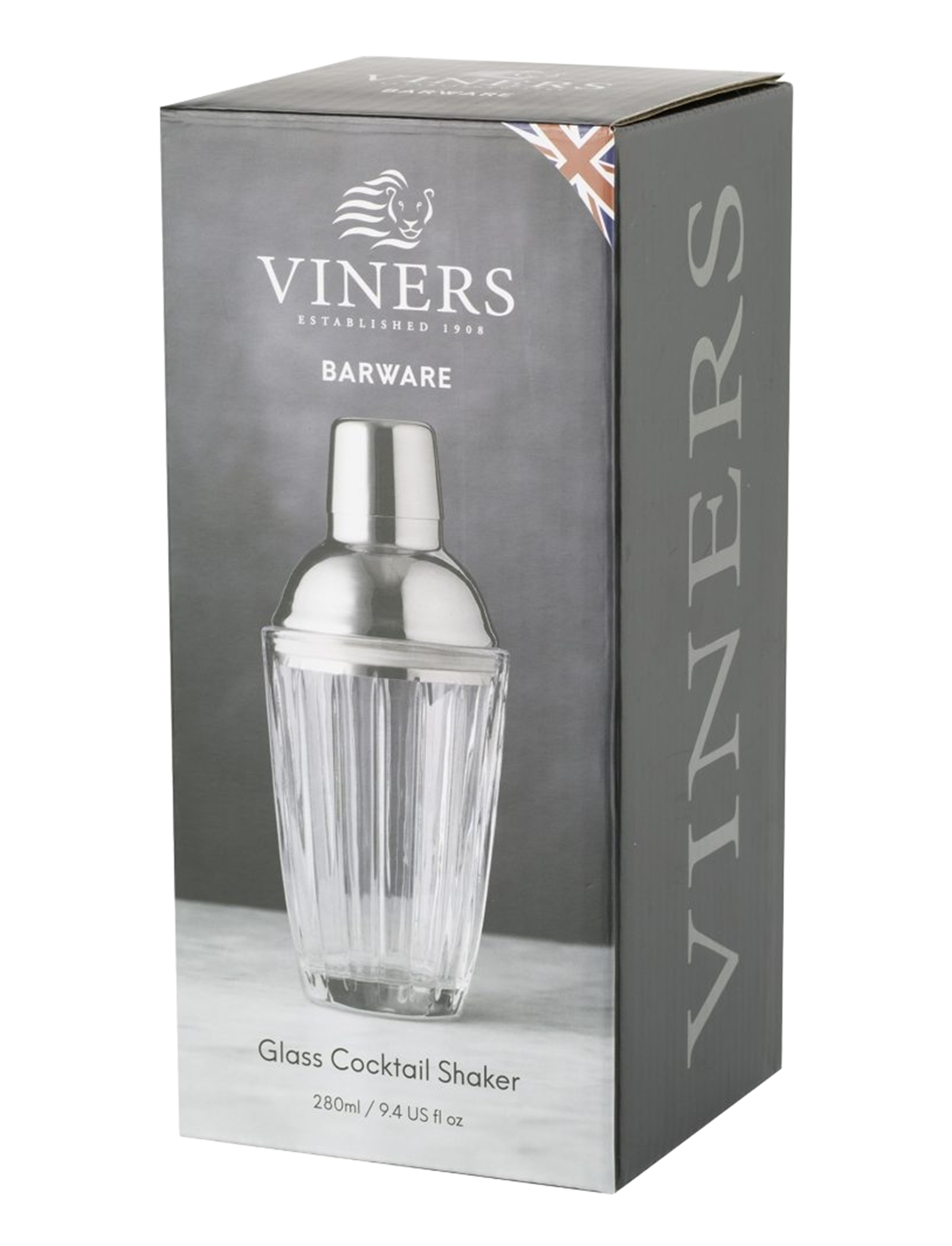 Viners - VIN BARWARE COCKTAIL SHAKER - laveste priser - silver, glass - 1