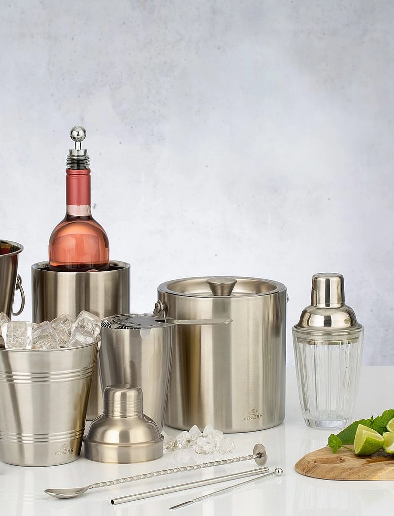 Viners - VIN BARWARE COCKTAIL SHAKER - madalaimad hinnad - silver, glass - 2