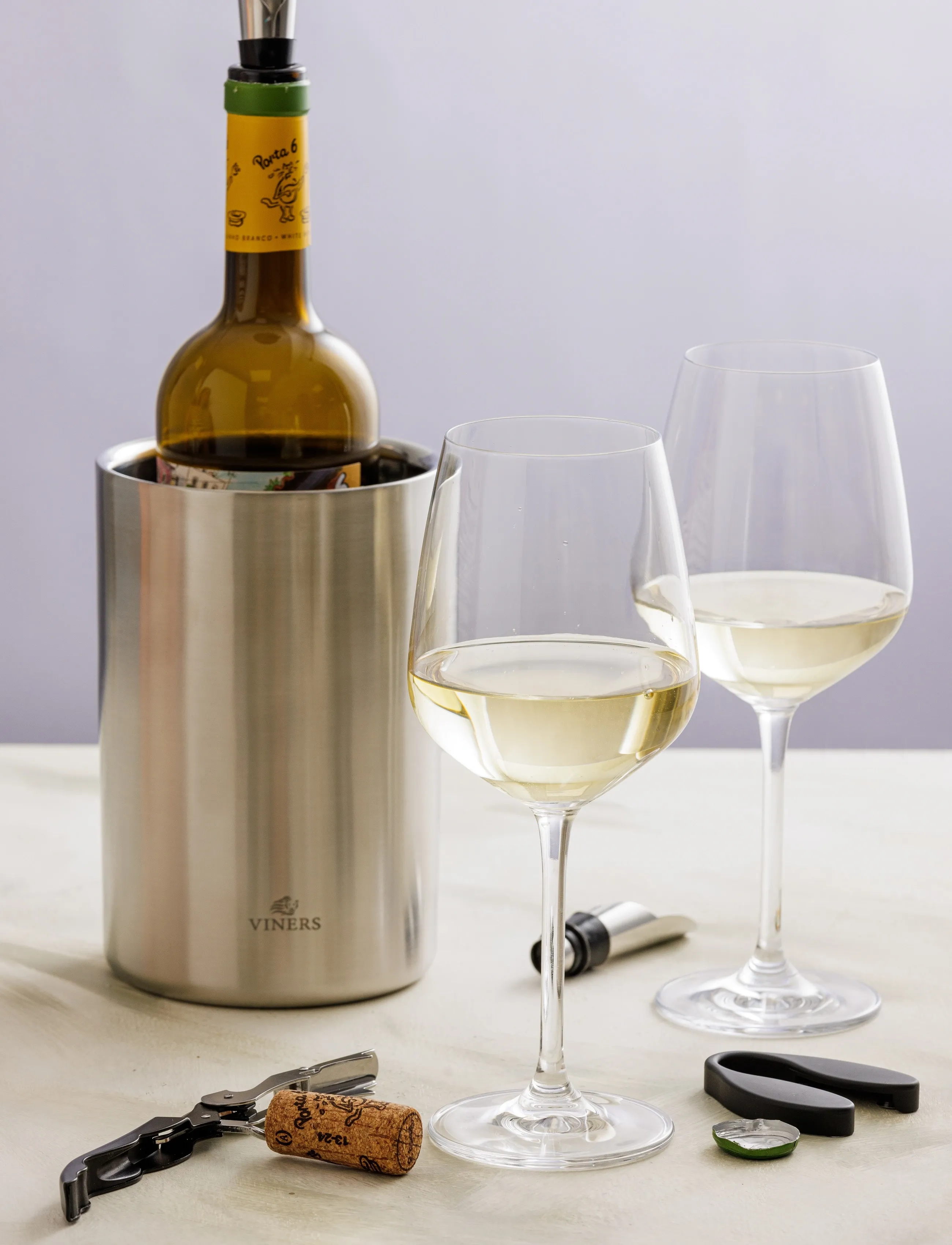 Viners - Vin Barware Wine Cooler - laveste priser - silver - 2