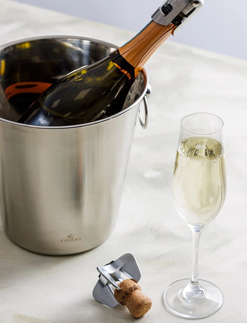 Viners - VIN BARWARE CHAMPAGNE BUCKET - jää-ämbrid - silver - 2