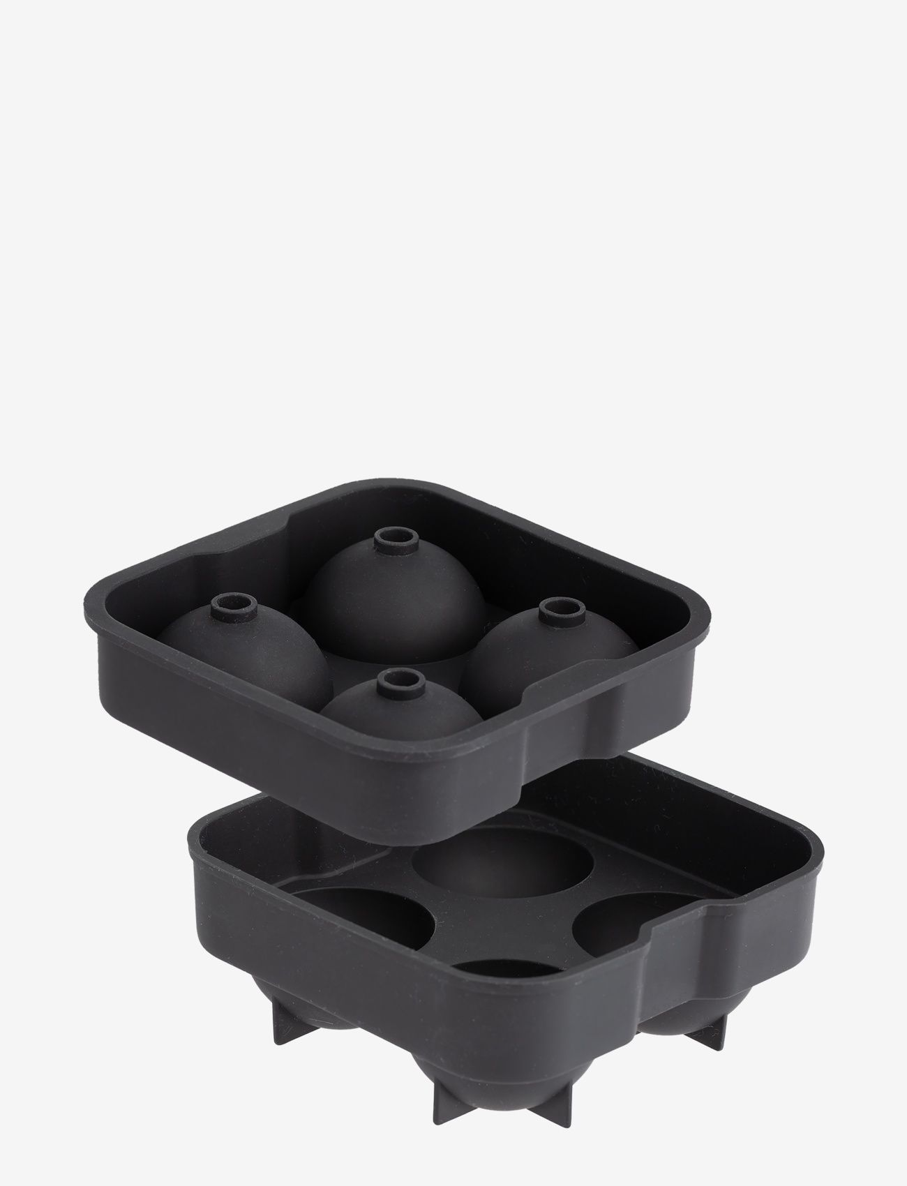Viners - BARWARE ROUND SILICONE ICE MOULD - black - 0
