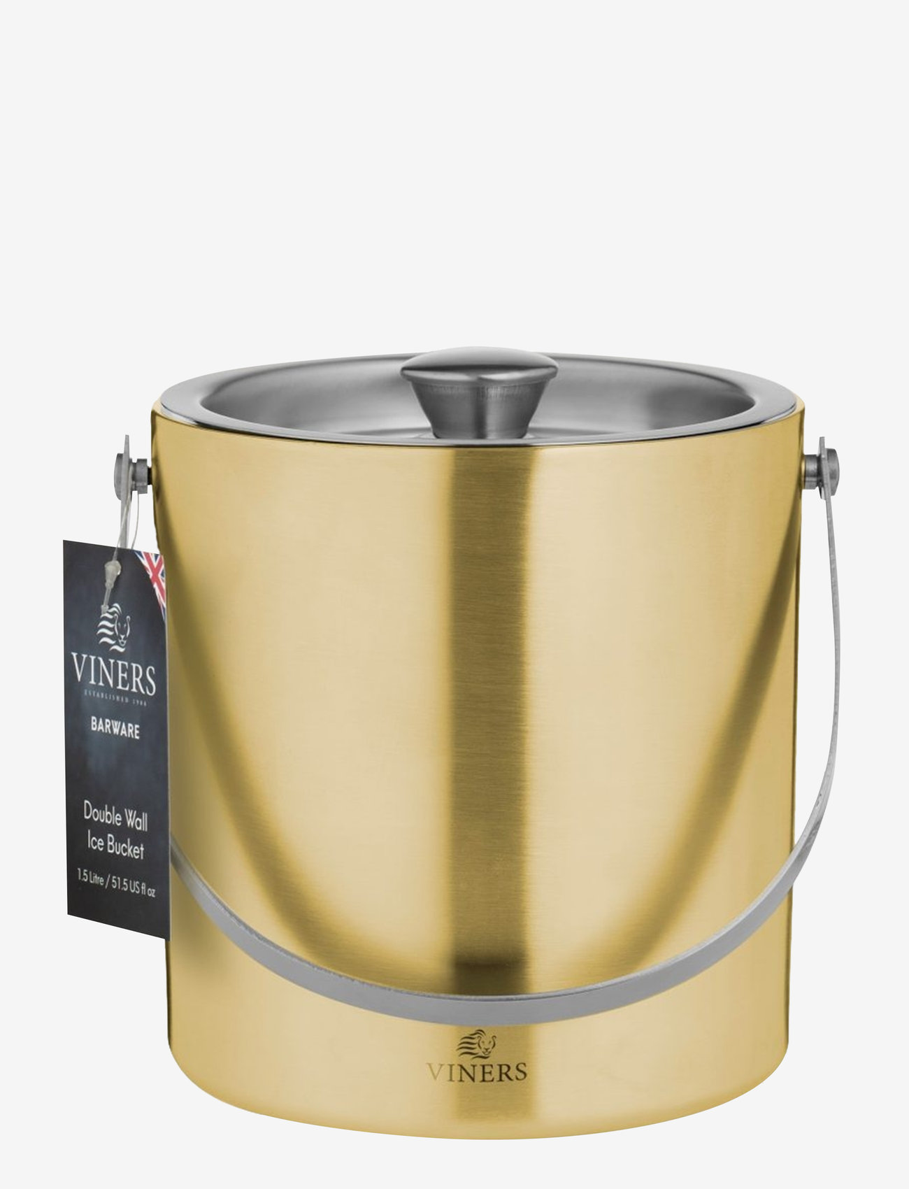 Viners - VIN BARWARE ICE BUCKET DOUBLE WALL - ice buckets - gold - 2
