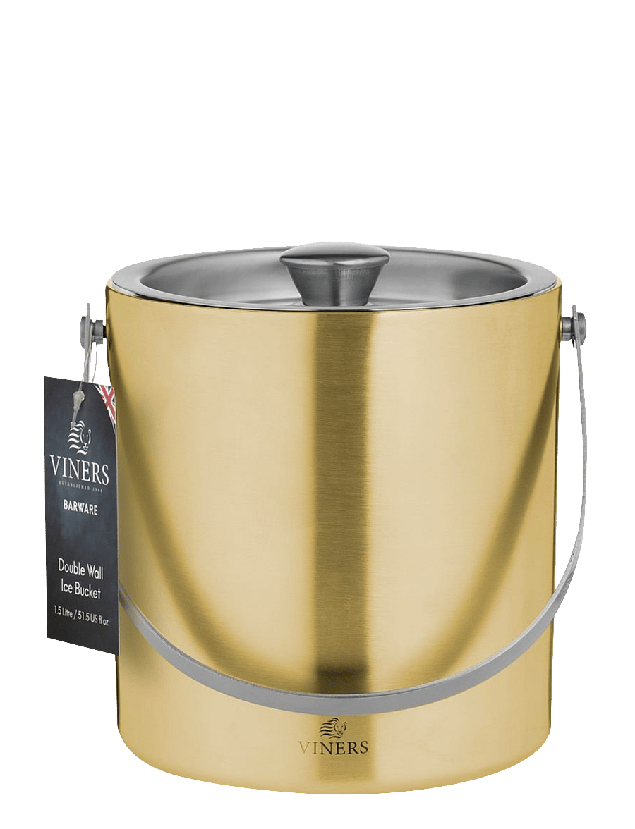 Viners - VIN BARWARE ICE BUCKET DOUBLE WALL - eiseimer - gold - 2