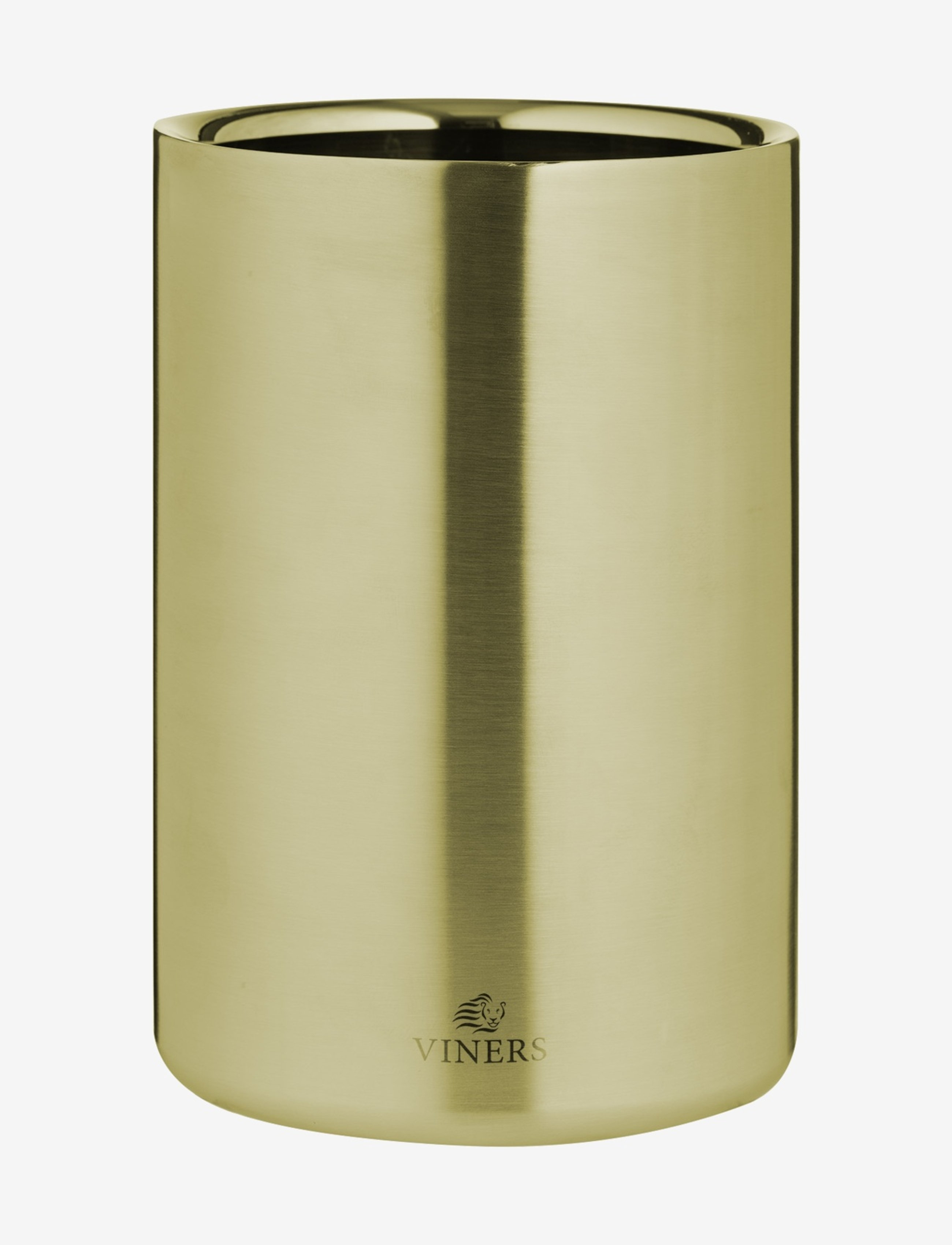 Viners Vin Barware Wine Cooler, 1.3 L, Drink & Bar Accessories, Gold - Bottle Coolers, Homeware
