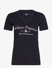 VINSON - VIN T-Shirt Malou Women - zemākās cenas - dark sapphire - 0