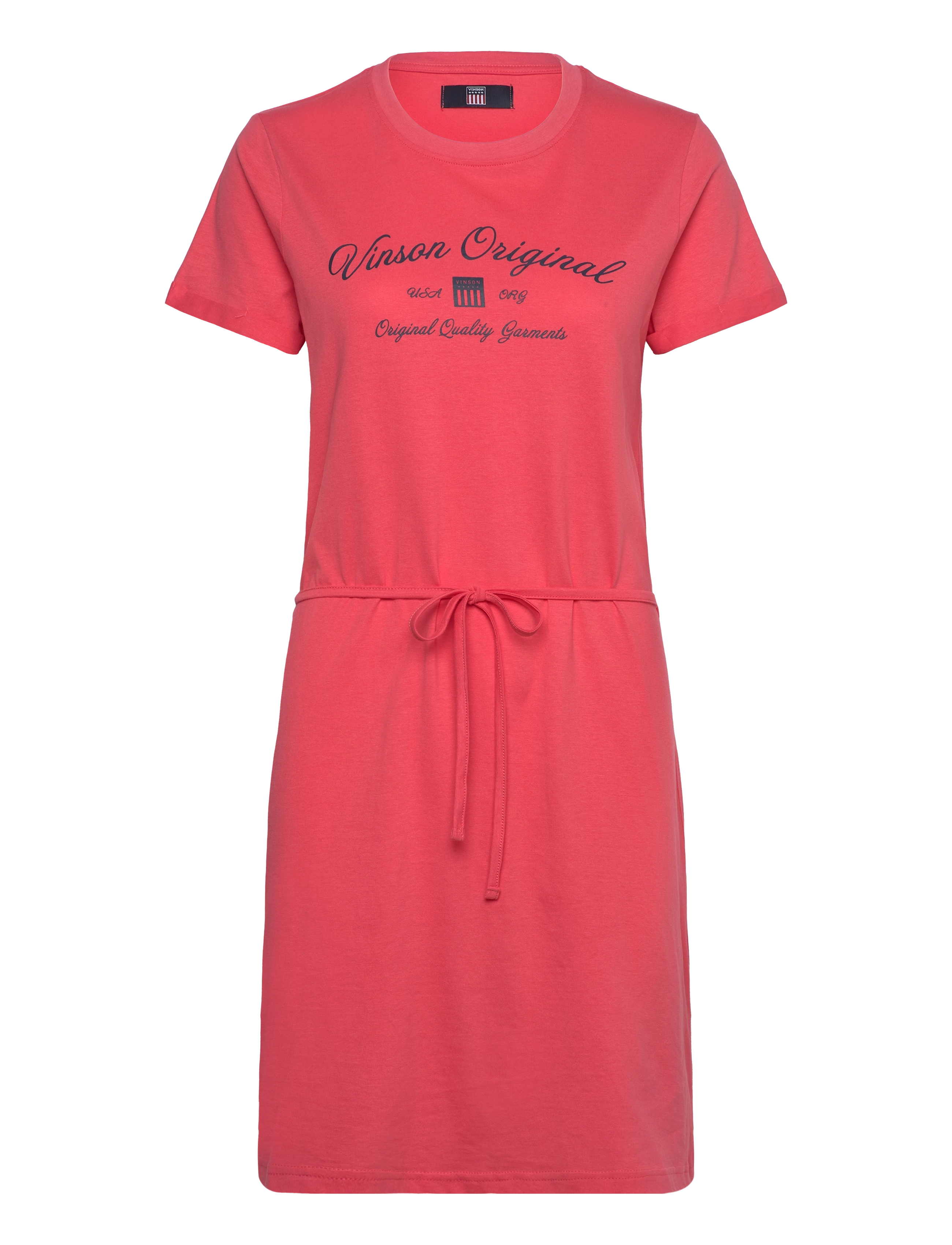 VINSON VIN T-Shirt Dress Maika Women - Kjoler - 17-1647TCX DUBARRY / red