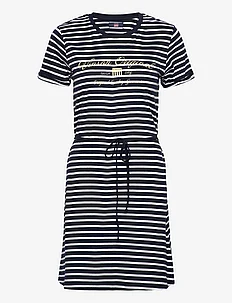 VIN T-shirt Dress Maika Stripe, VINSON