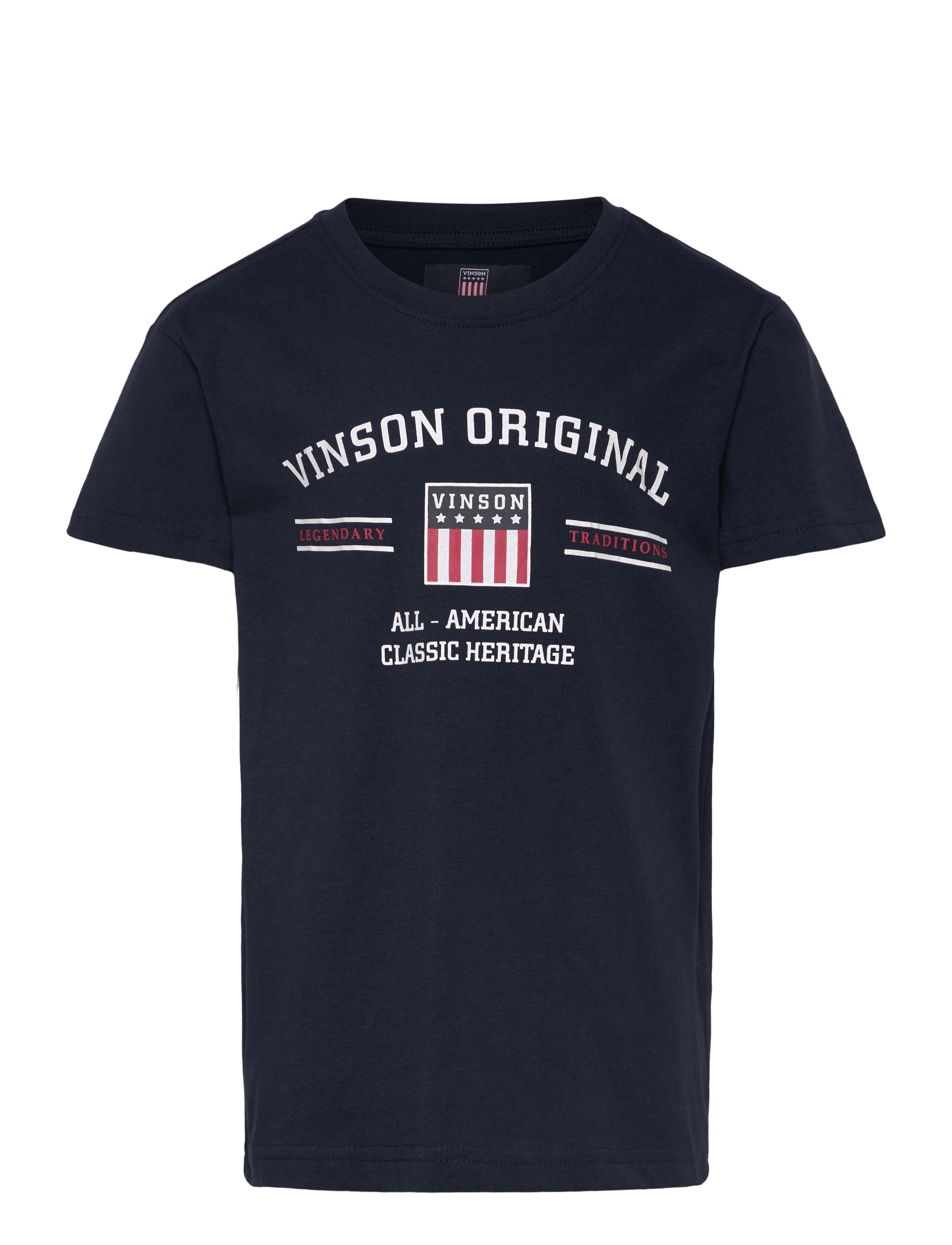 VINSON VIN T-Shirt Manuel Jr.Boy - Tøj - 19-4020TCX DARK SAPPHIRE / navy