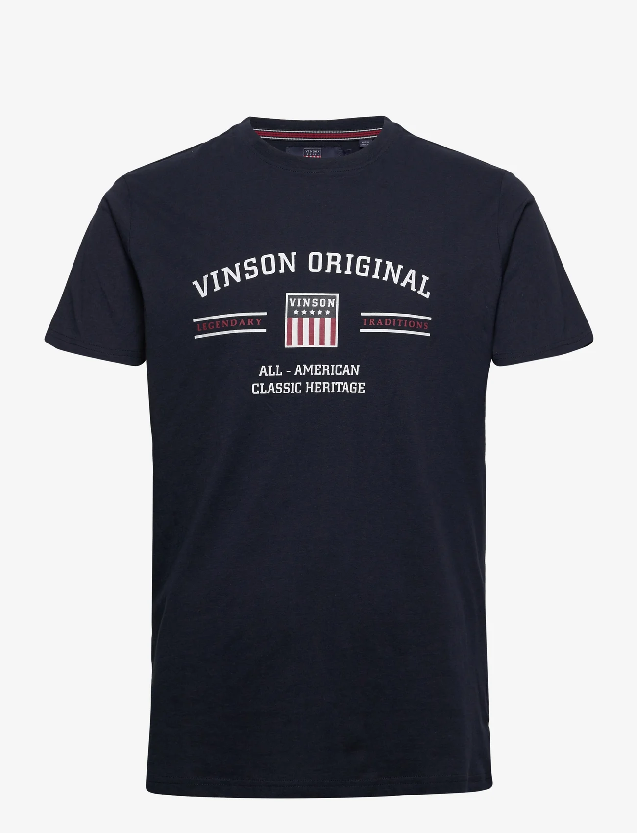 VINSON - VIN T-Shirt Matt Men - laveste priser - dark sapphire - 0