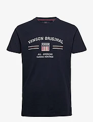 VINSON - VIN T-Shirt Matt Men - laagste prijzen - dark sapphire - 0