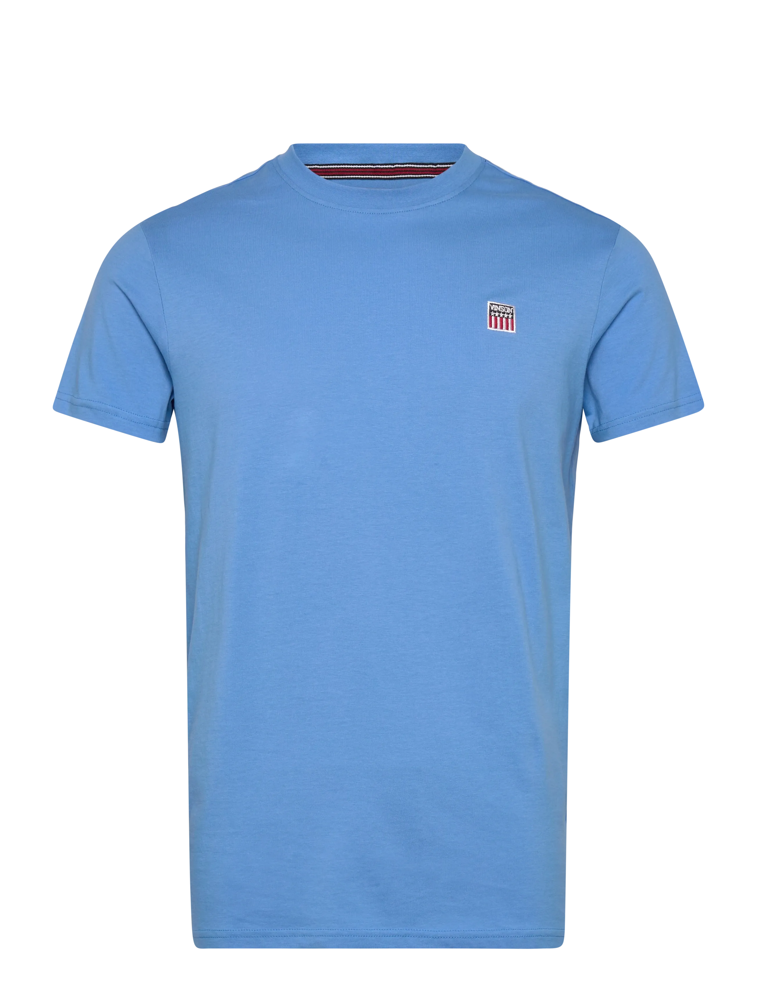 VINSON VIN T-Shirt Massimo Men - T-shirts - 17-4139TCX AZURE BLUE / blue
