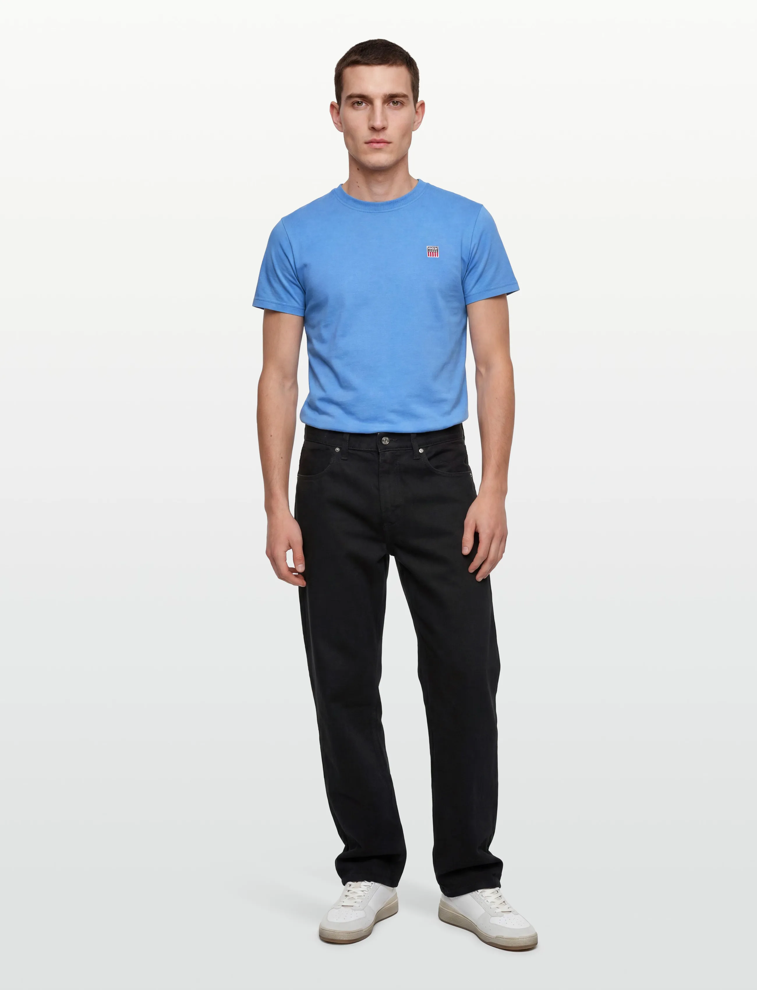 VINSON - VIN T-Shirt Massimo Men - laveste priser - 17-4139tcx azure blue - 0