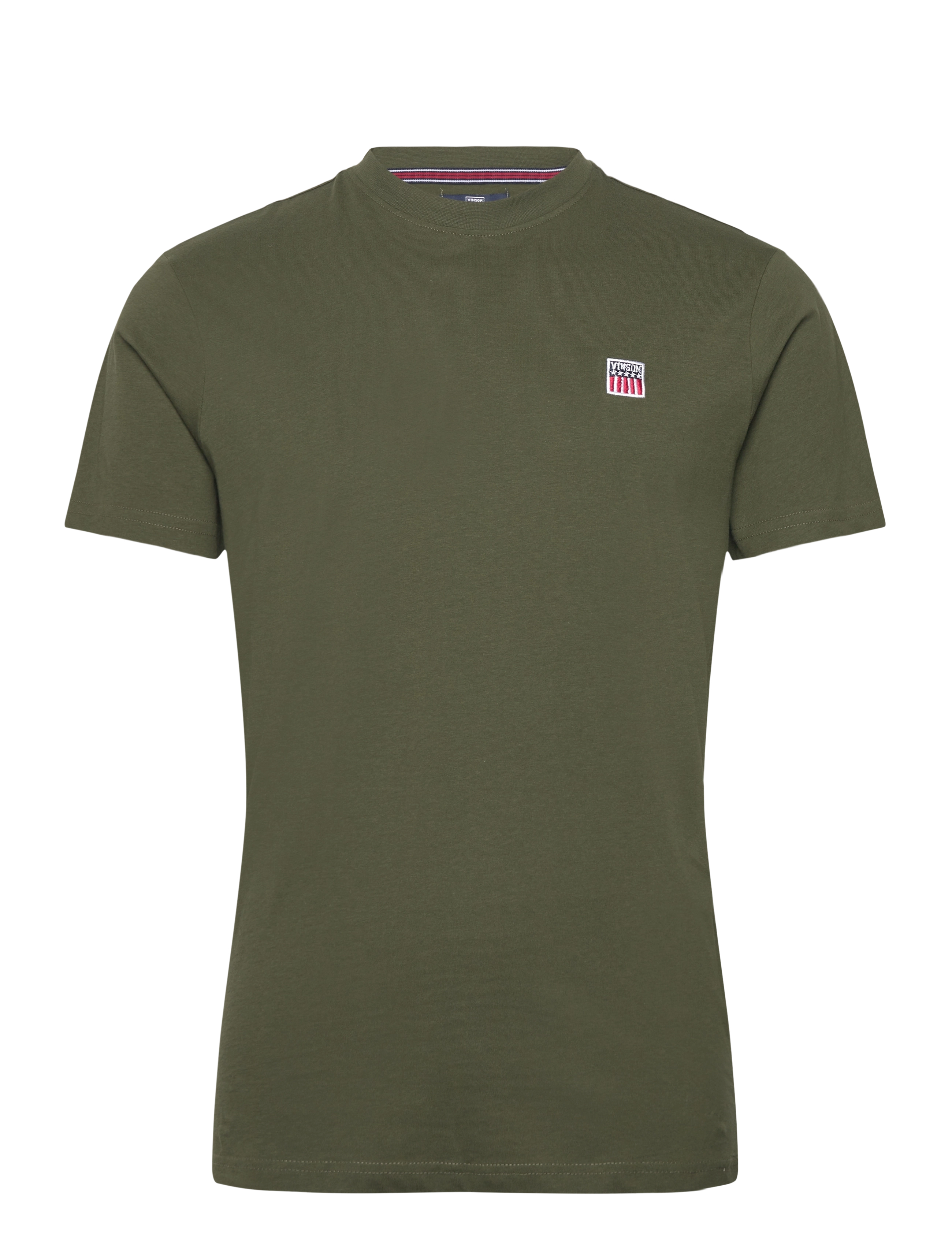 VINSON Vin T-Shirt Massimo Herren Khaki - M - Herren