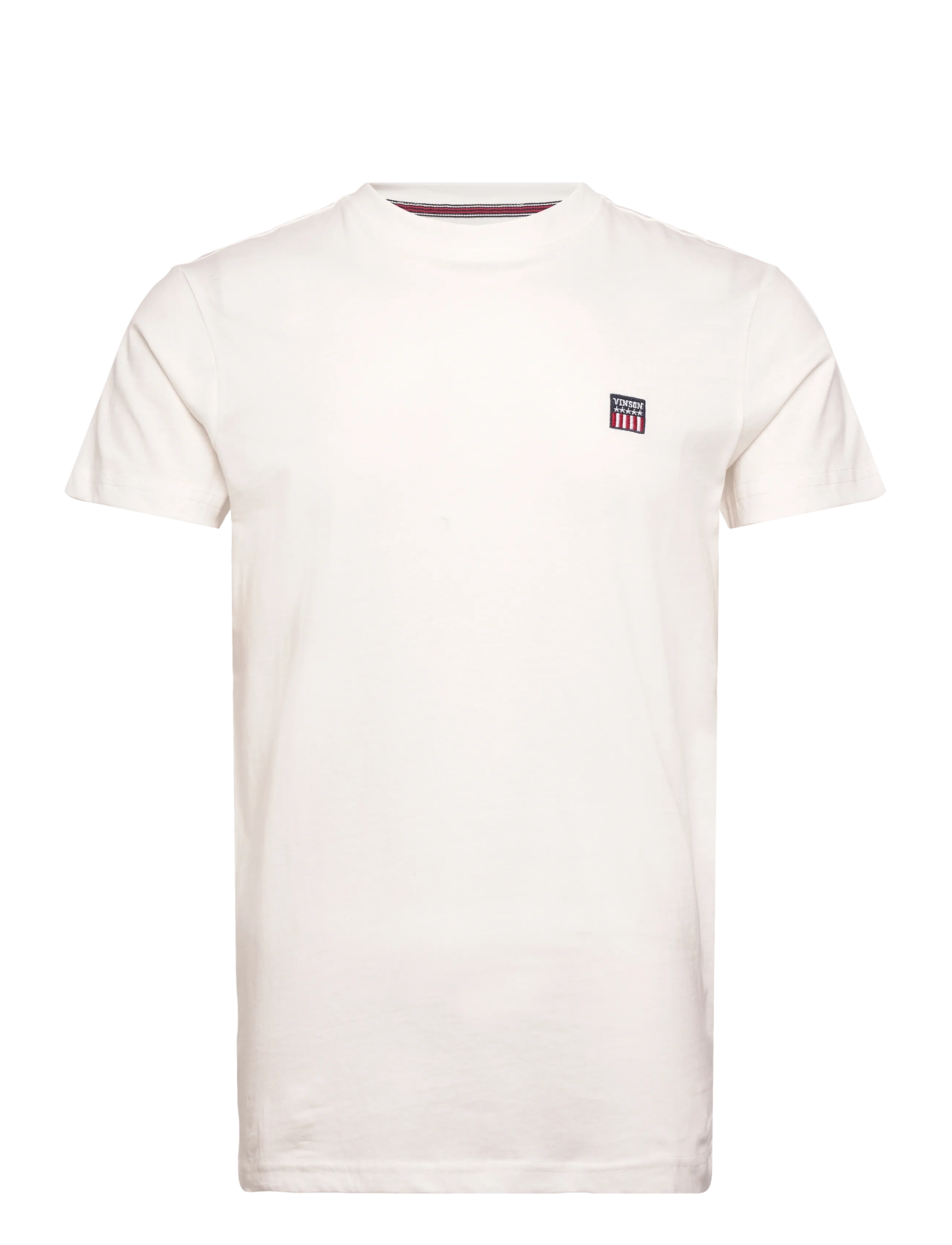 VINSON VIN T-Shirt Massimo Men - T-särgid - CLOUD DANCER / white