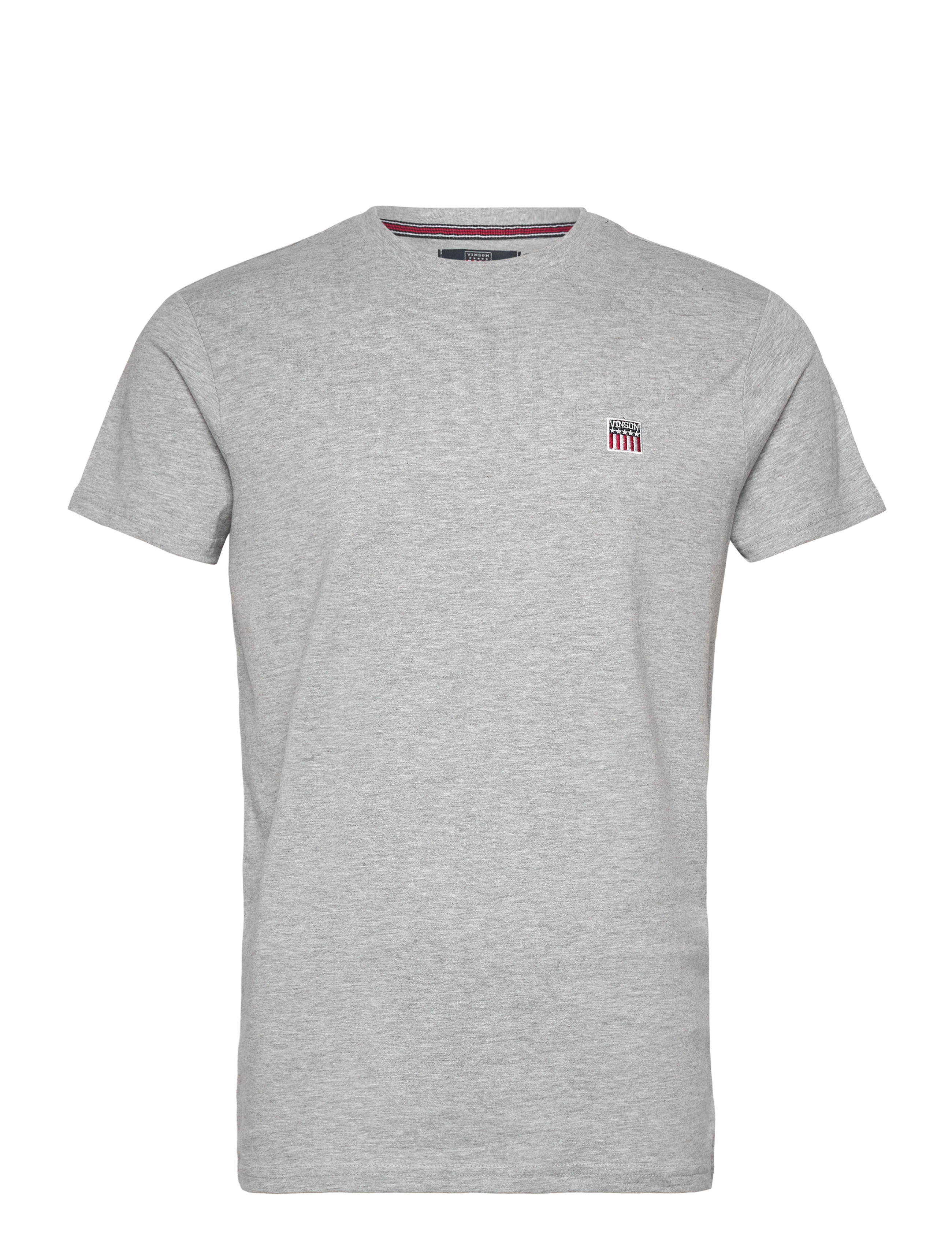 VINSON VIN T-Shirt Massimo Men - Kläder - GREY MÉLANGE / grey