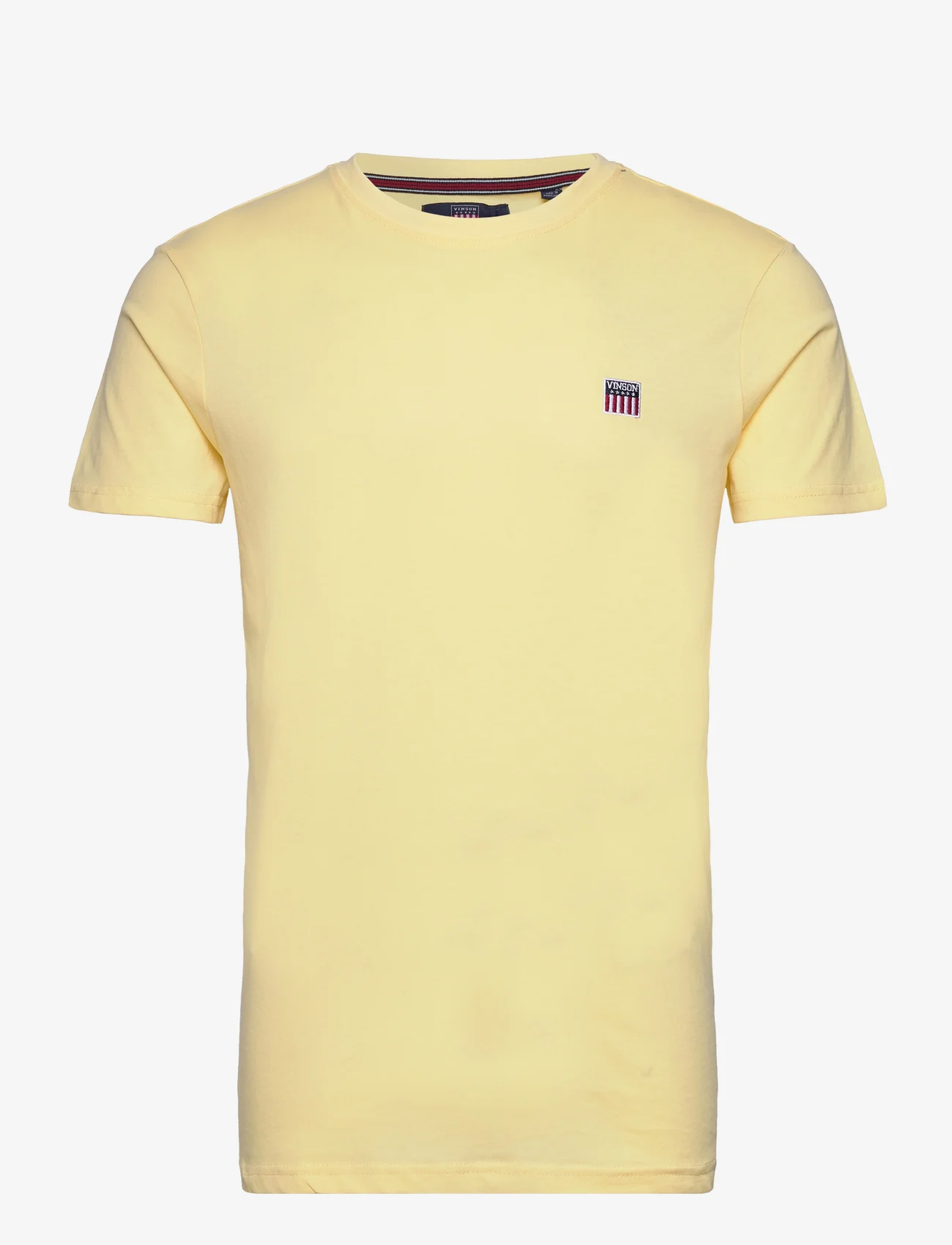 VINSON - VIN T-Shirt Massimo Men - mažiausios kainos - pale banana - 0
