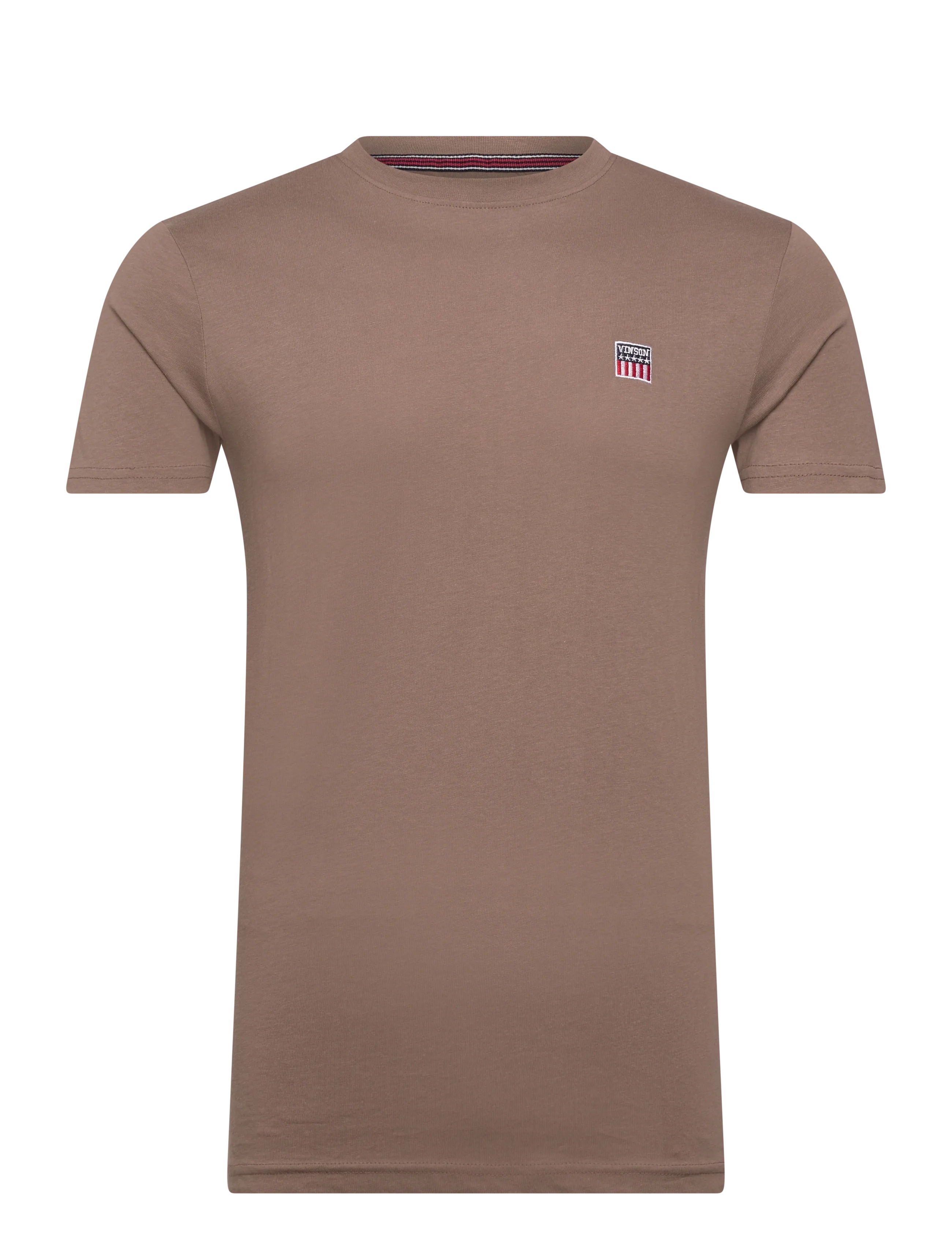 VINSON Vin T-Shirt Massimo Herren Braun - S - Herren