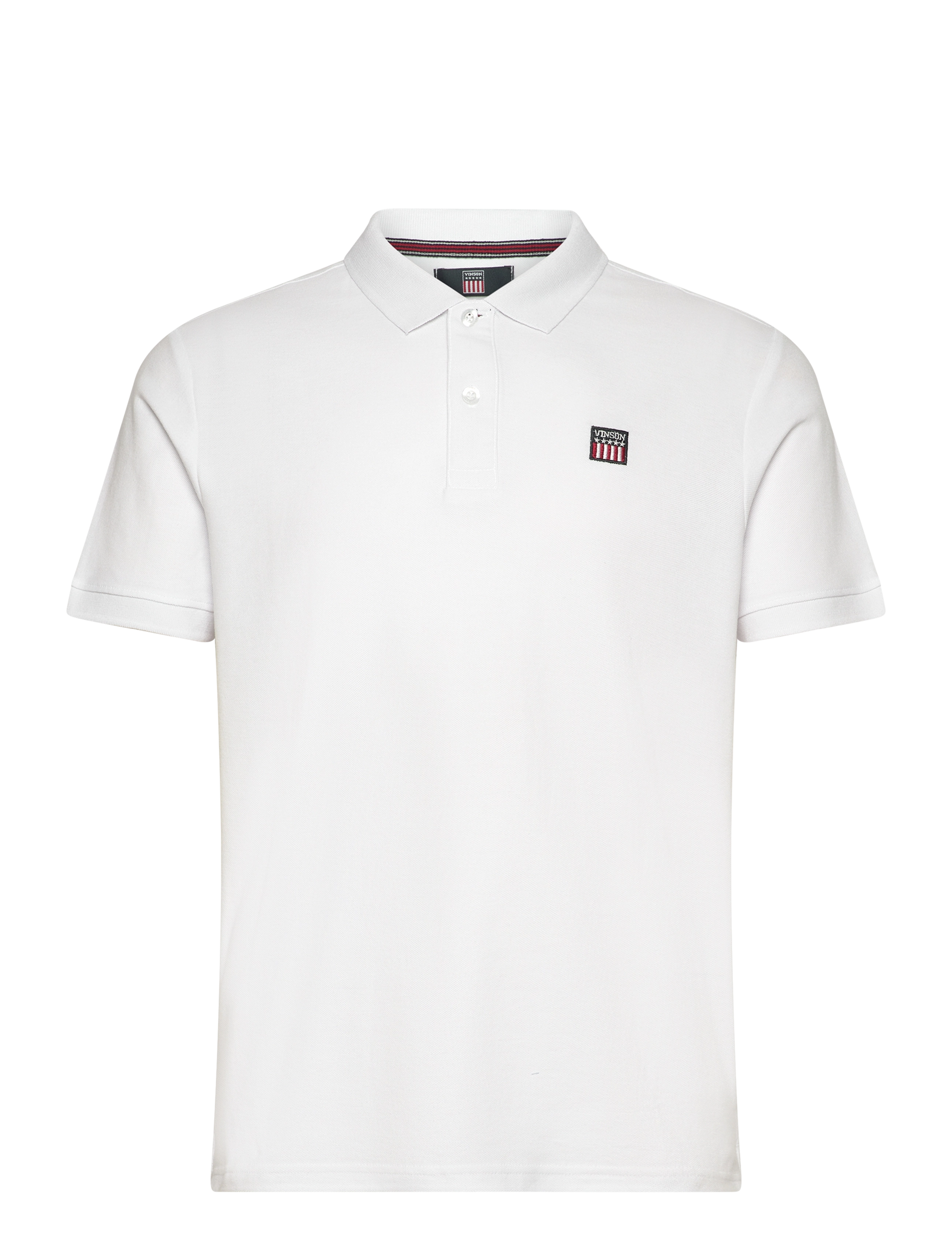 VINSON Vin Polo Mike Herren Weiß - M - Herren
