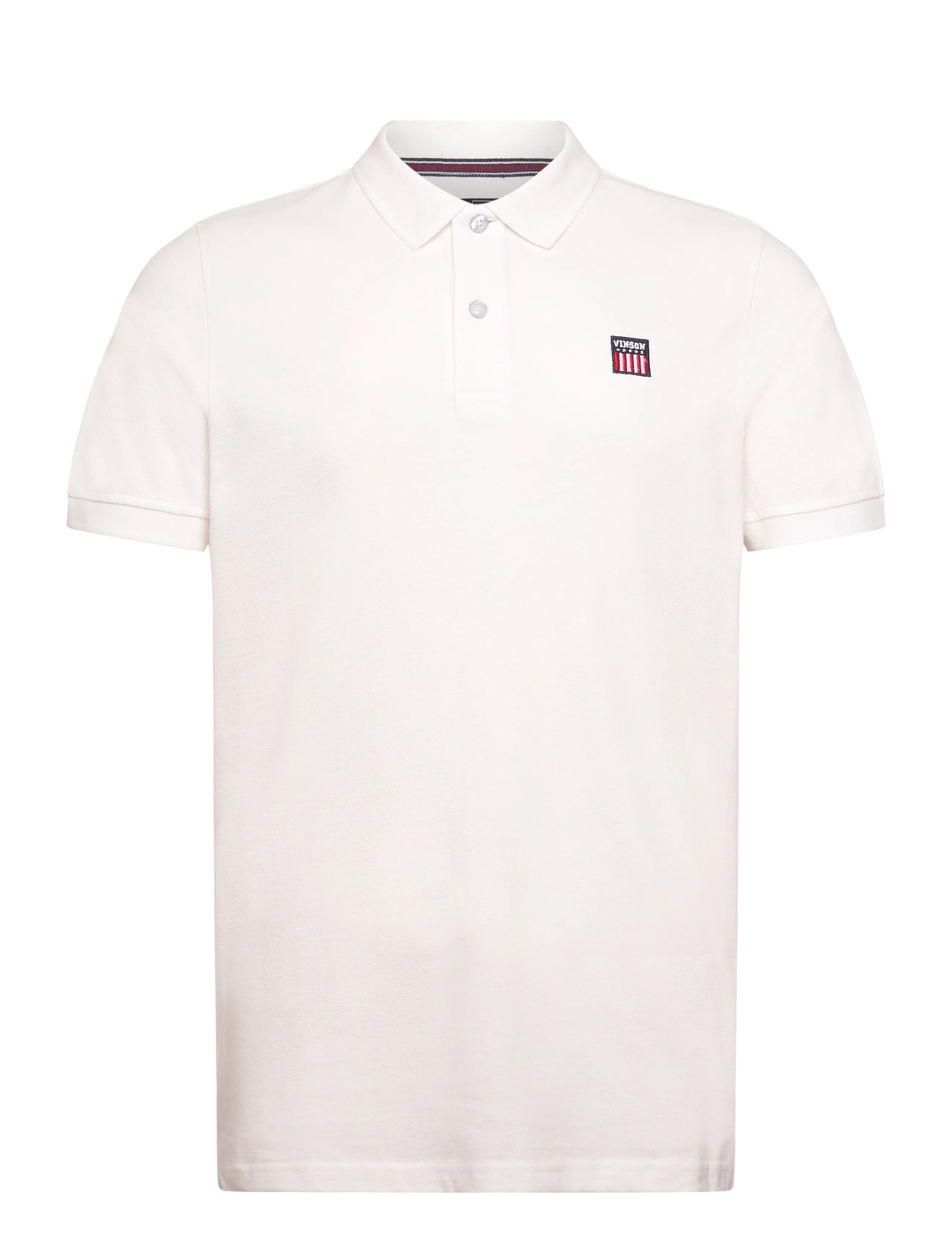 VINSON Vin Polo Mike Herren Weiß - M - Herren