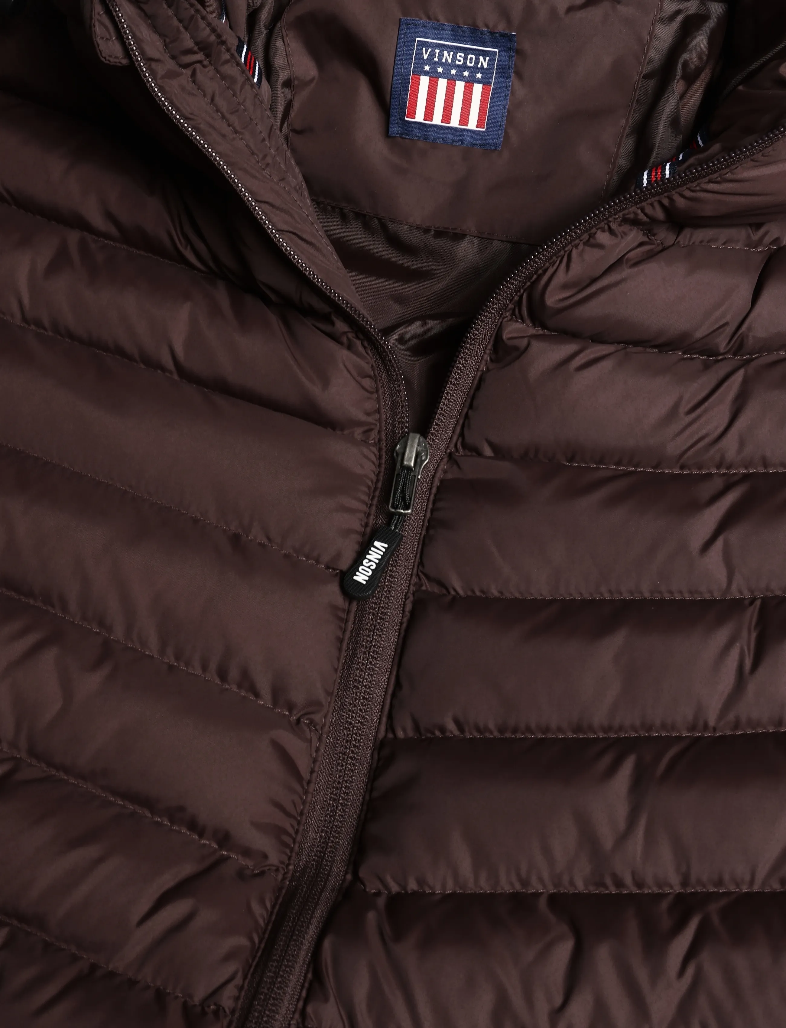 VINSON - Sanja NW mid NY VIN W OTW - outerwear - deep mahogany - 2