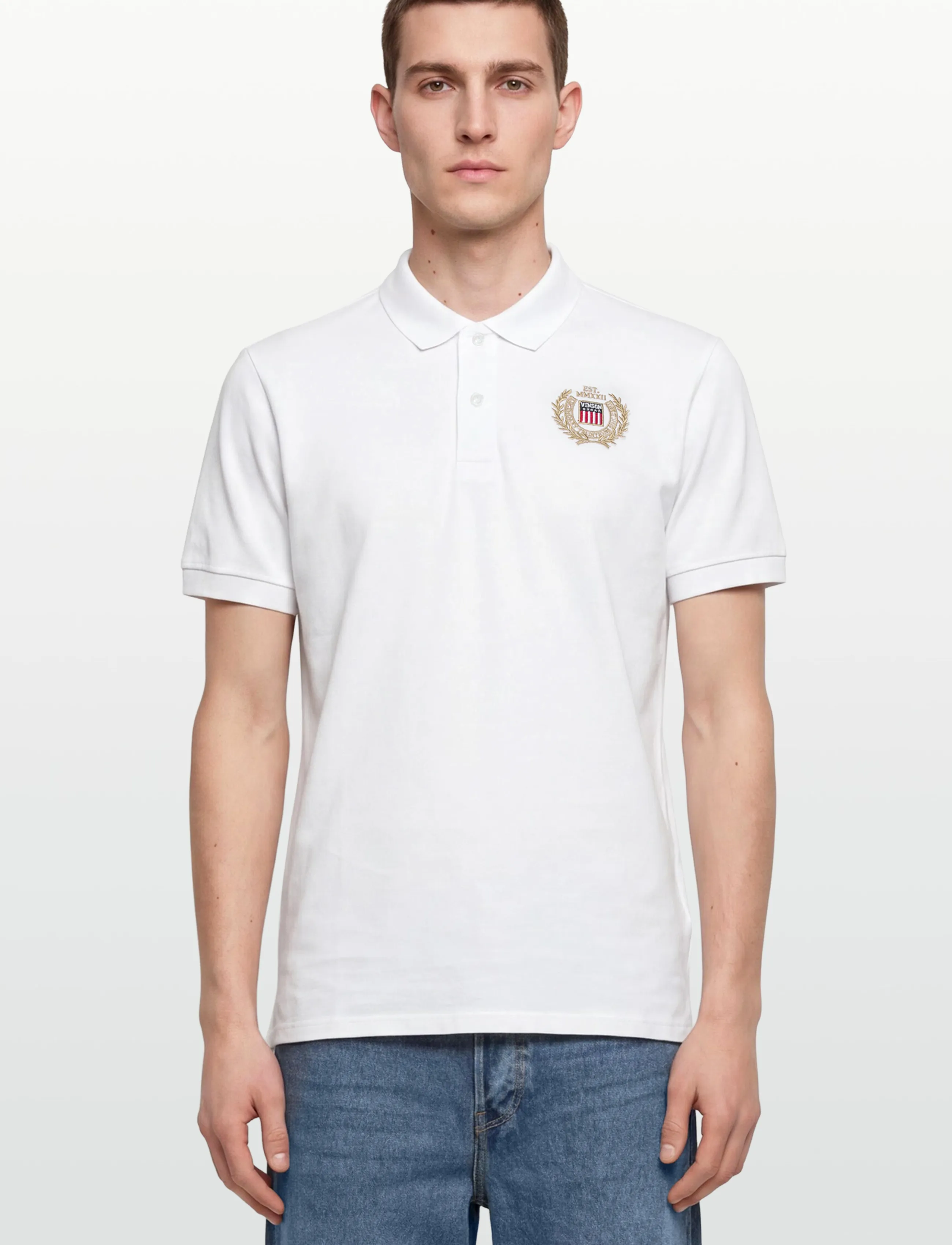 VINSON - Luca reg Cot VIN M POLO - die niedrigsten preise - 11-0601tcx white - 3