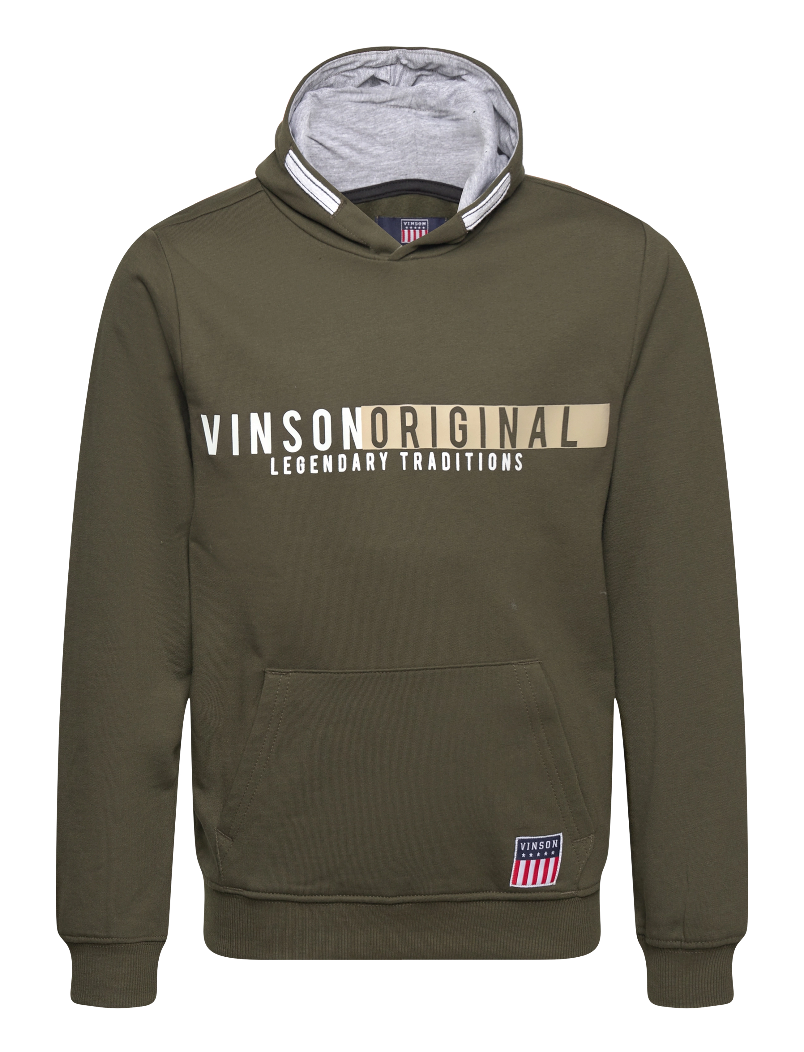 VINSON Landyn reg ho cot pe VIN JR SW - Kleidung - 19-0414TCX FOREST NIGHT / khaki/green