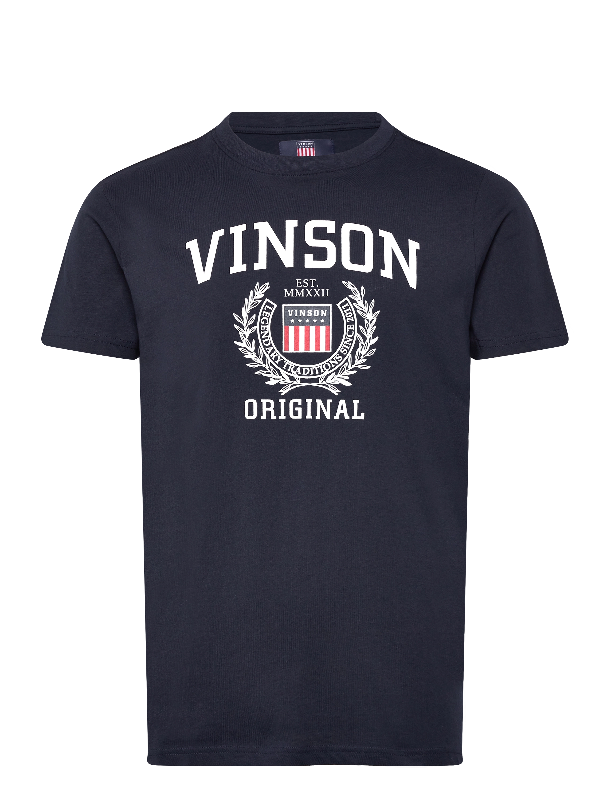 VINSON Kaiser Reg Sj Vin M Tee Navy - XL - Herren
