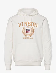 VINSON - Kris GOLD EMB cot pe VIN M SW - hoodies - cloud dancer - 0